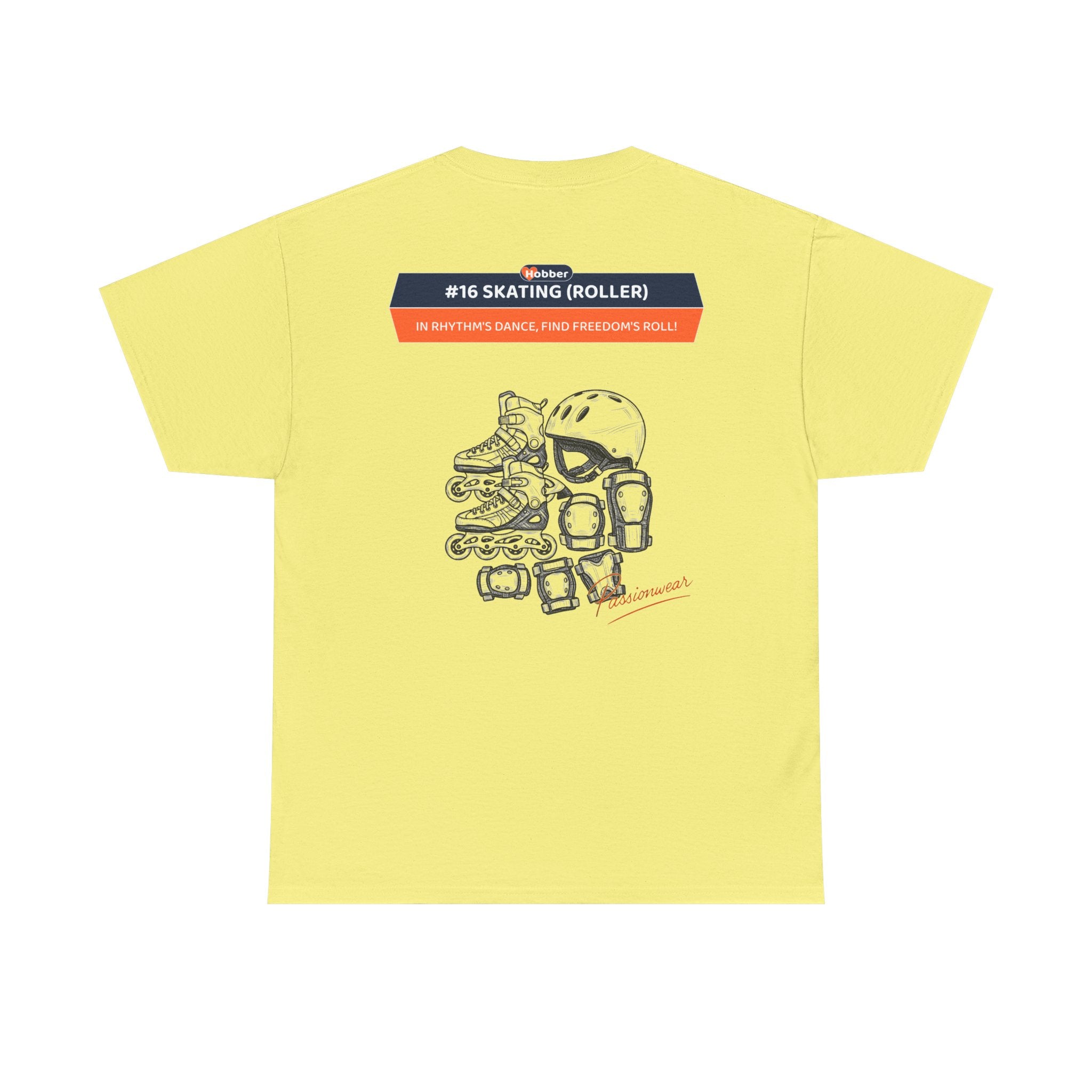 Hobber Unisex Sports & Adventure T-Shirt, #16 Skating (Roller)