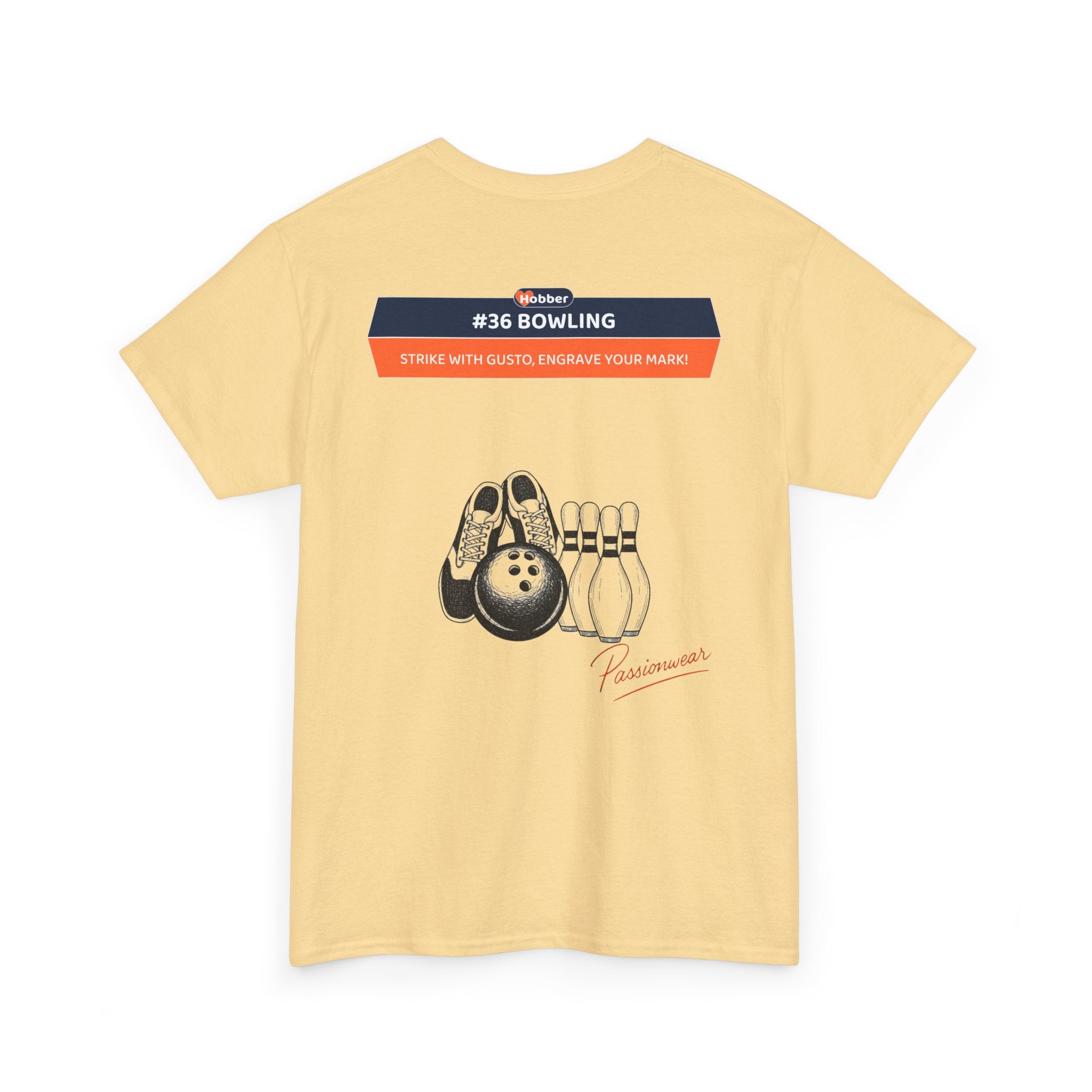 Hobber Unisex Sports & Adventure T-Shirt, #36 Bowling