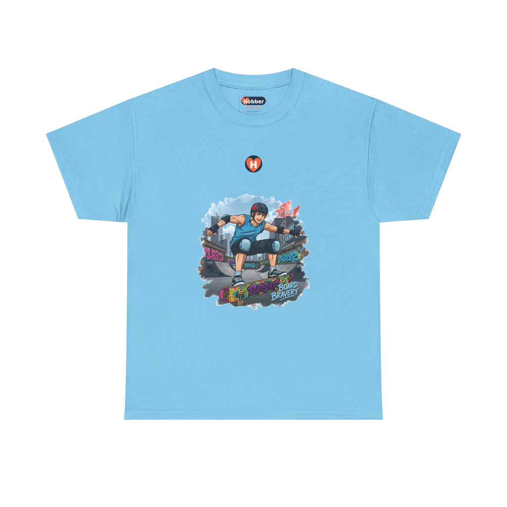 Hobber Mens Sports & Adventure T-Shirt, #17 Skateboarding