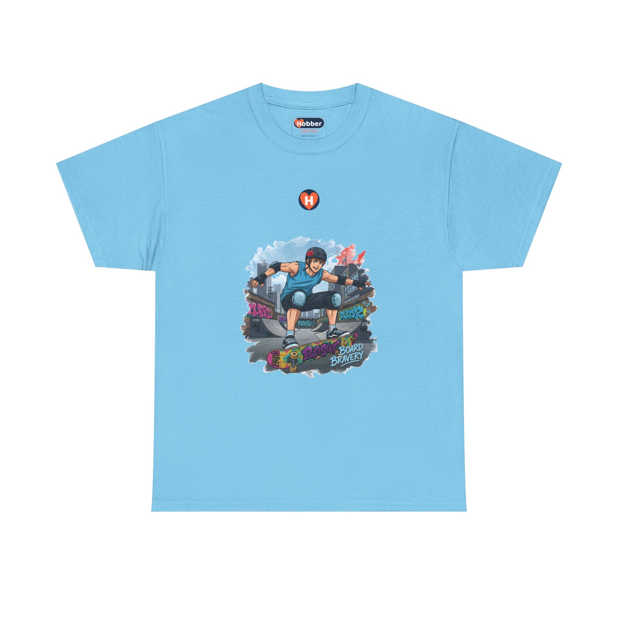 Hobber Mens Sports & Adventure T-Shirt, #17 Skateboarding