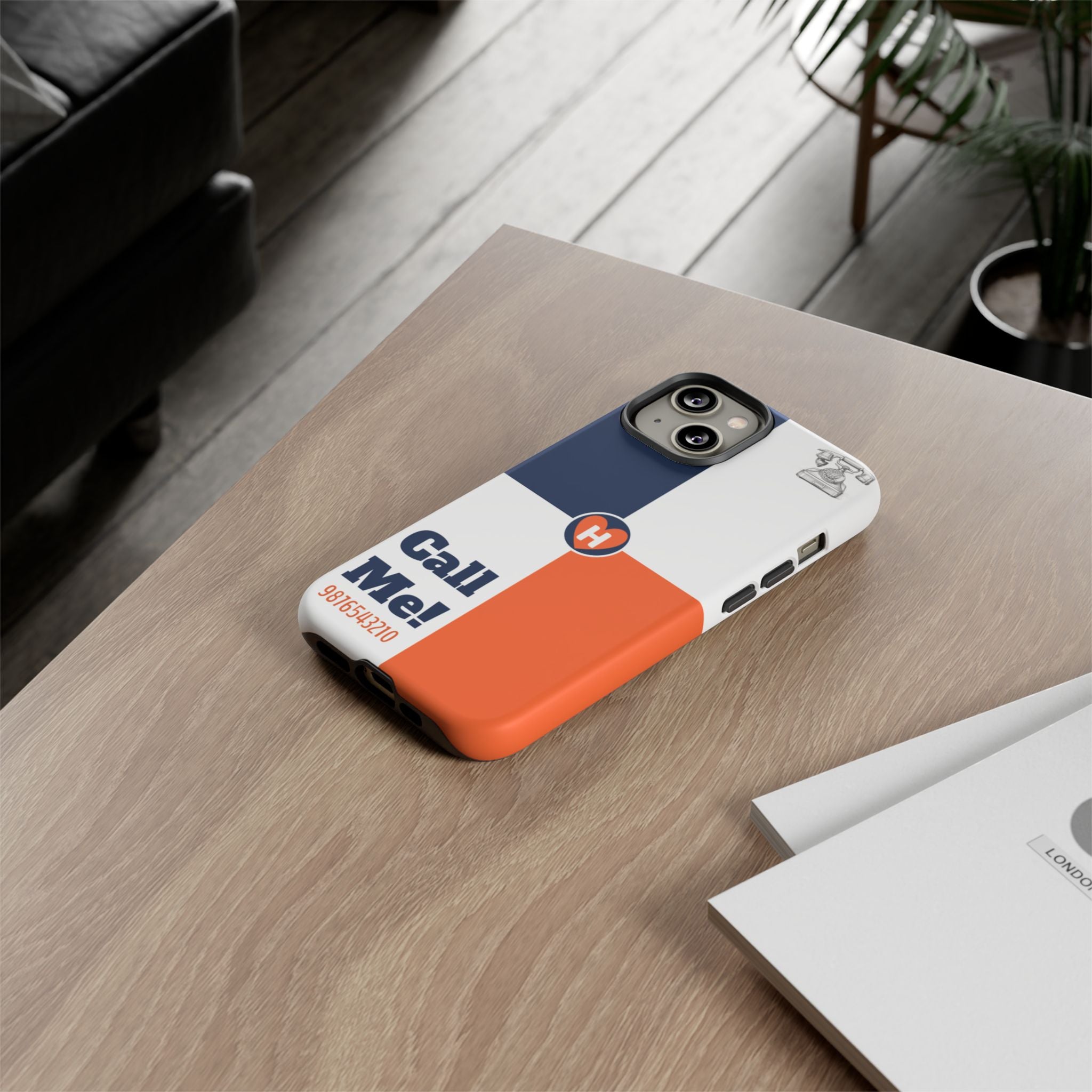 Hobber CallMe: Stylish Phone Case for Tough Protection, Customizable Cover, Durable Design