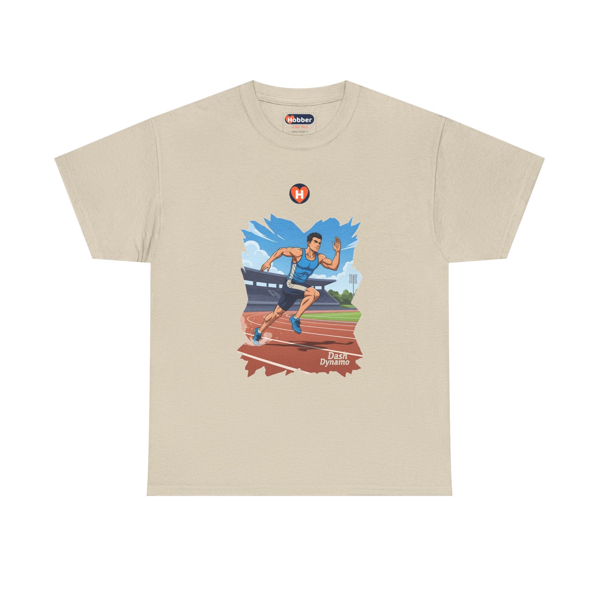 Hobber Mens Sports & Adventure T-Shirt, #38 Sprinting