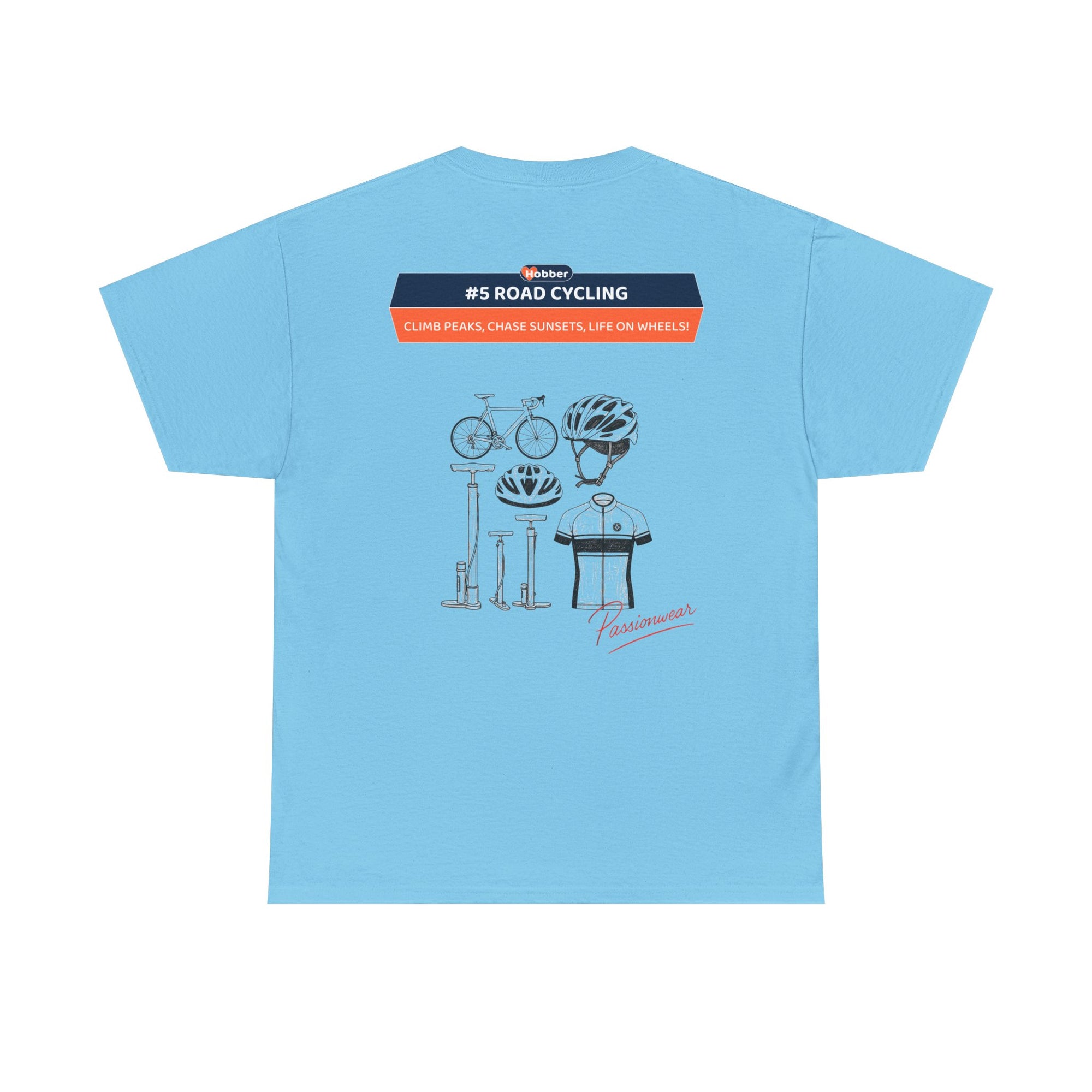 Hobber Unisex Sports & Adventure T-Shirt, #5 Road cycling