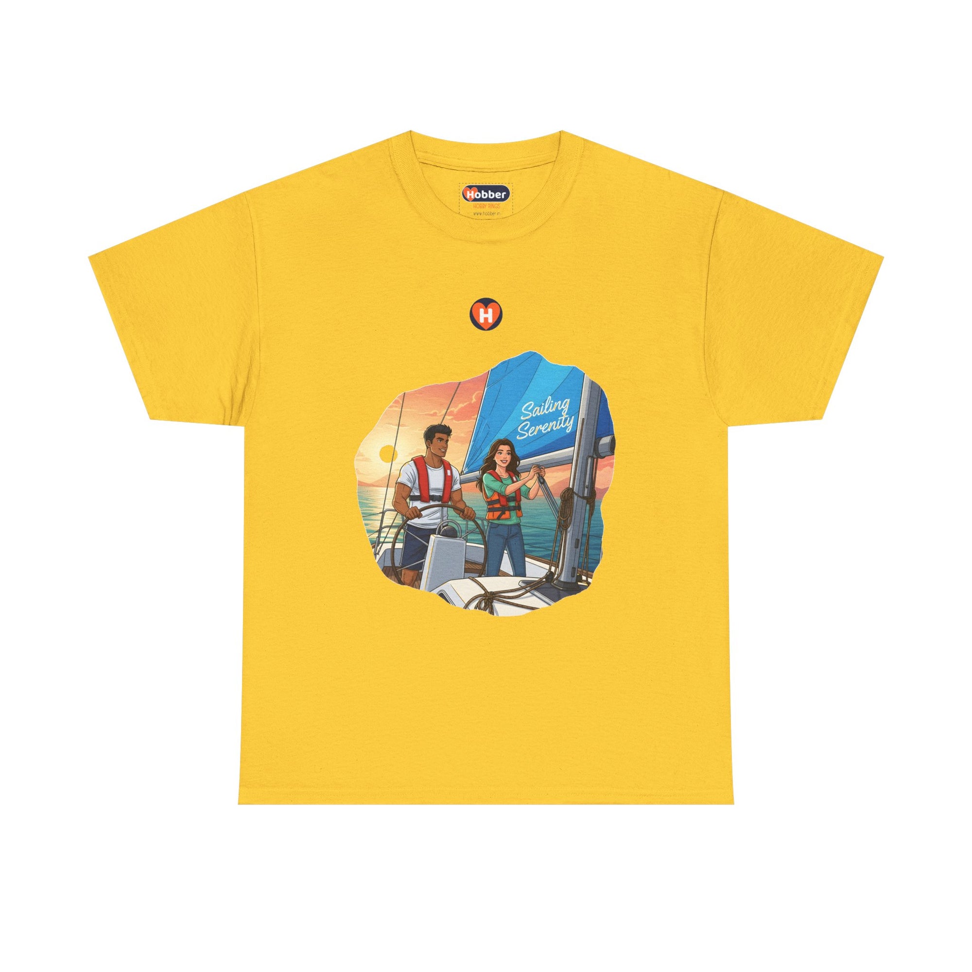 Hobber Unisex Sports & Adventure T-Shirt, #12 Sailing