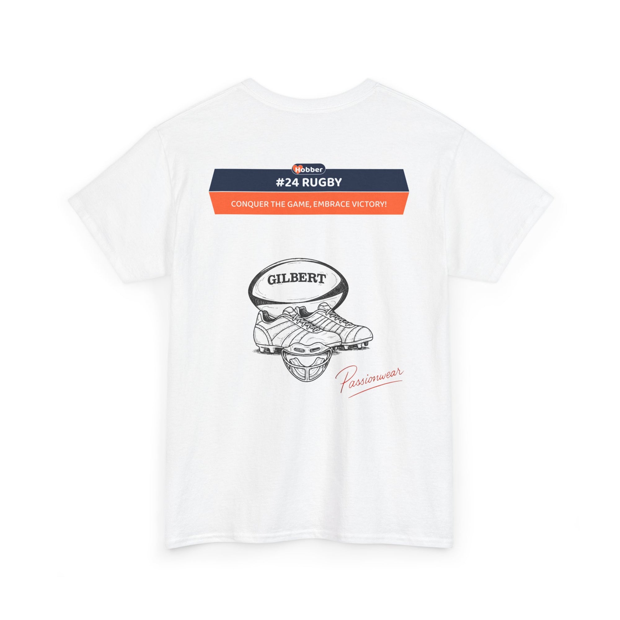 Hobber Mens Sports & Adventure T-Shirt, #24 Rugby