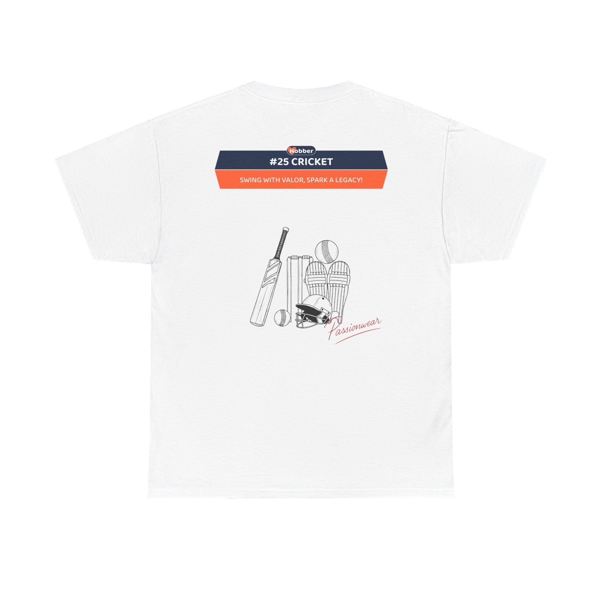 Hobber Mens Sports & Adventure T-Shirt, #25 Cricket