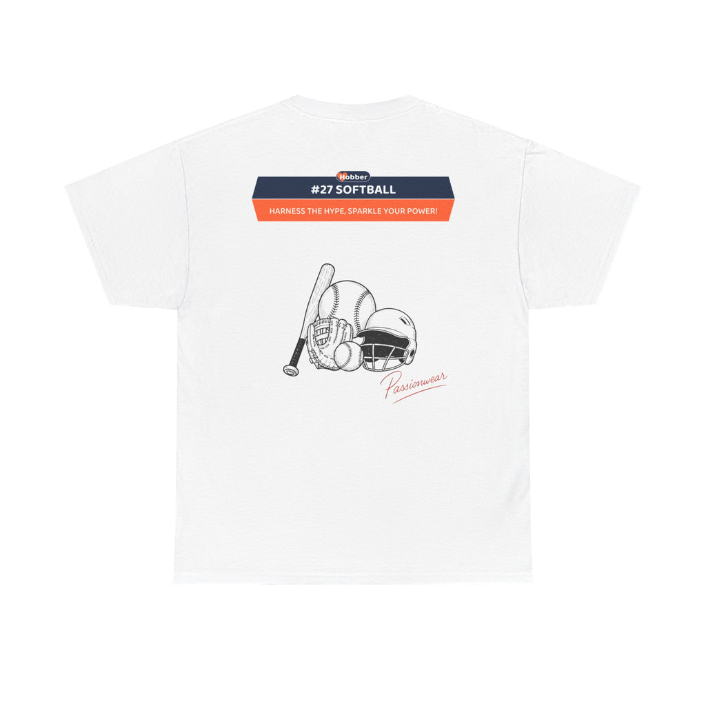 Hobber Unisex Sports & Adventure T-Shirt, #27 Softball