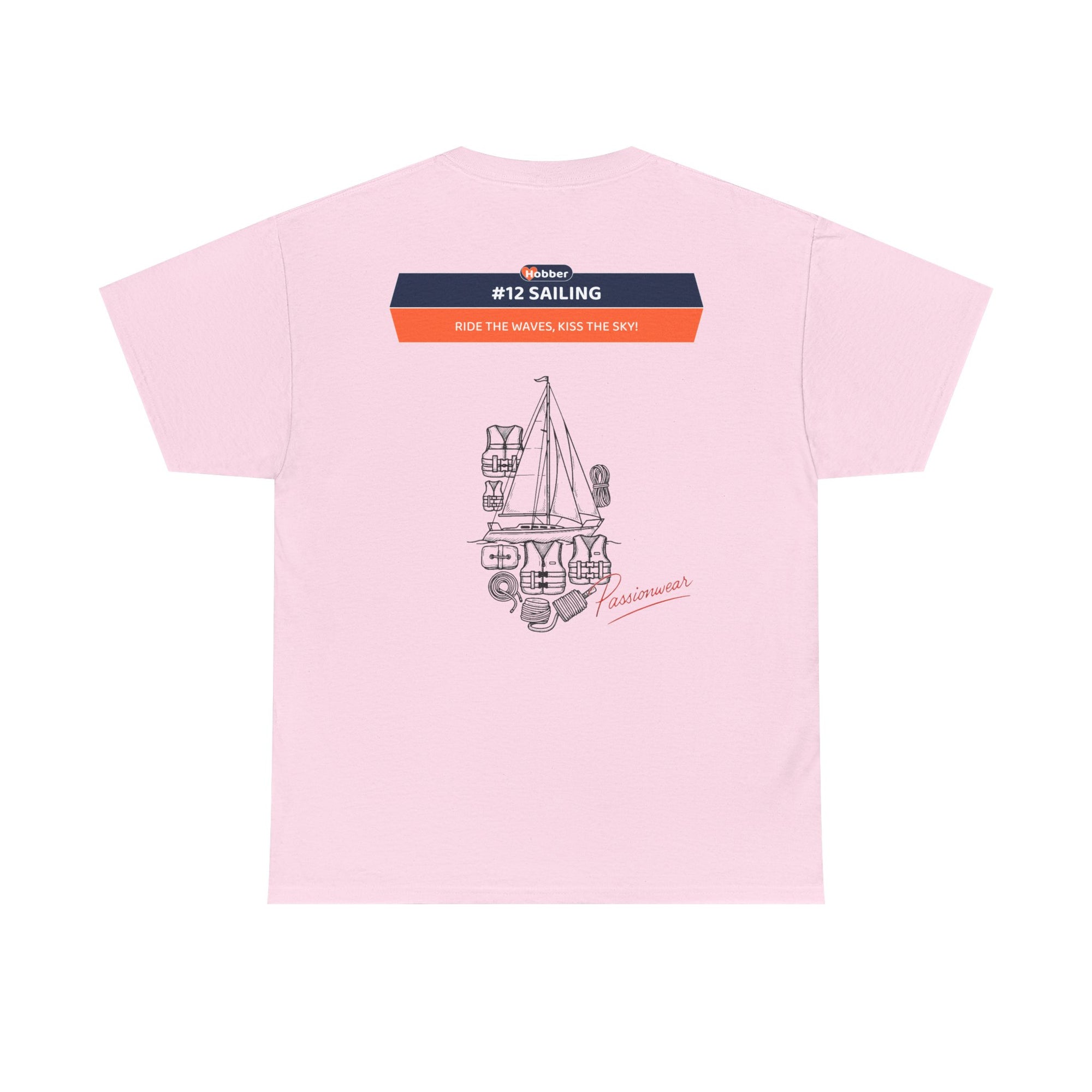 Hobber Unisex Sports & Adventure T-Shirt, #12 Sailing