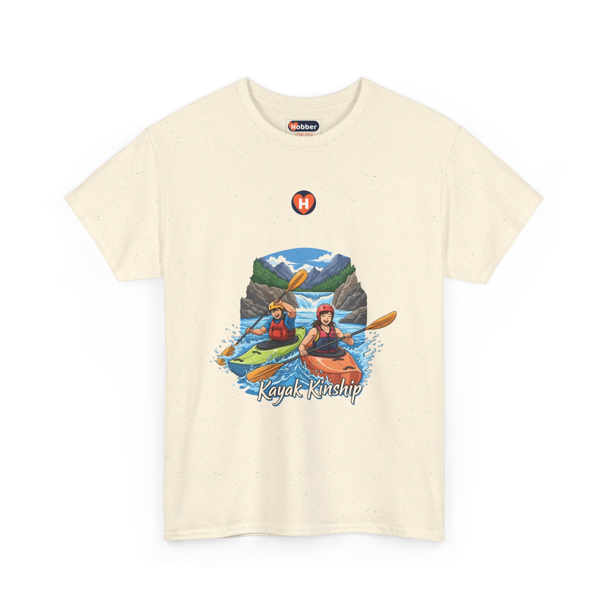 Hobber Unisex Sports & Adventure T-Shirt, #9 Kayaking