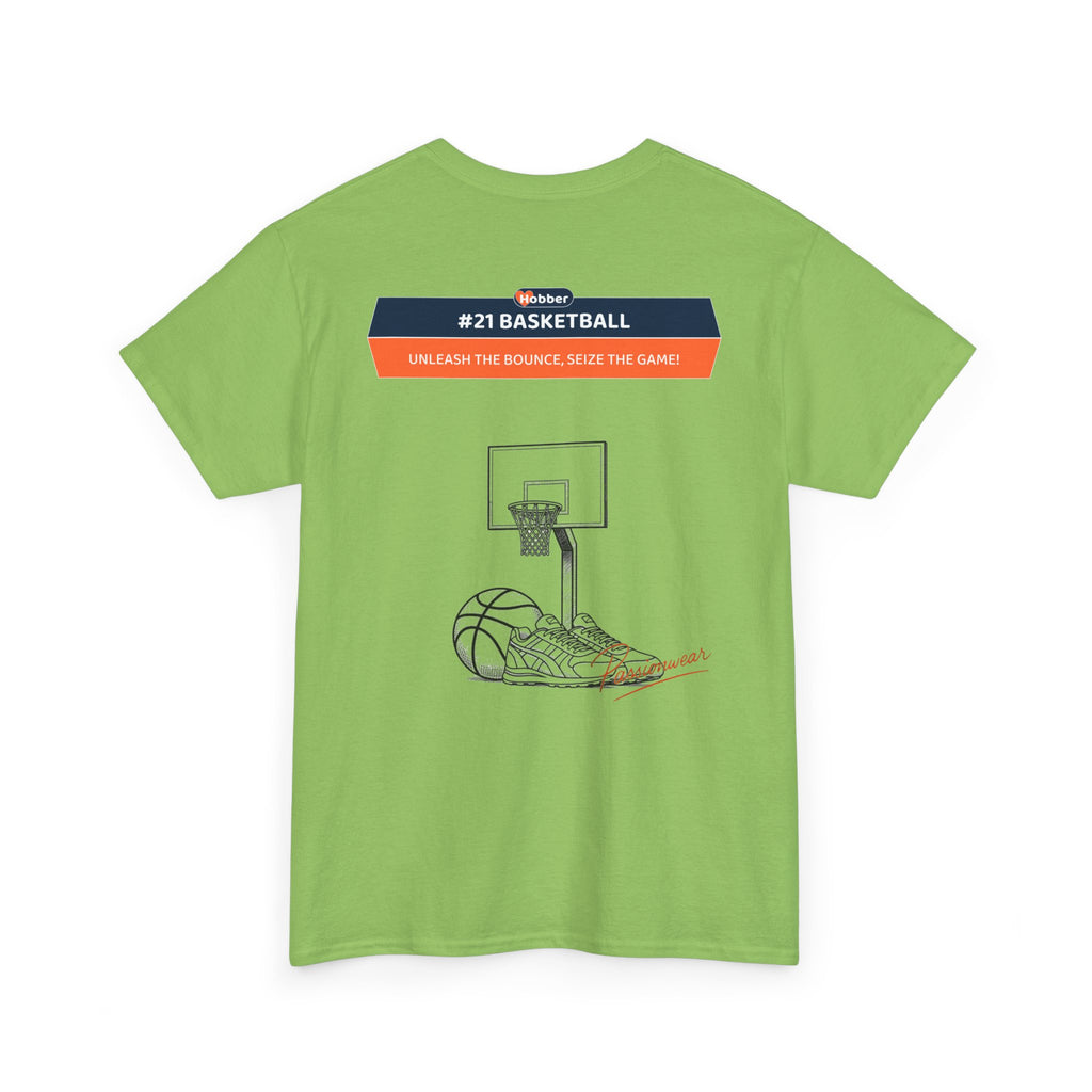 Hobber Mens Sports & Adventure T-Shirt, #21 Basketball