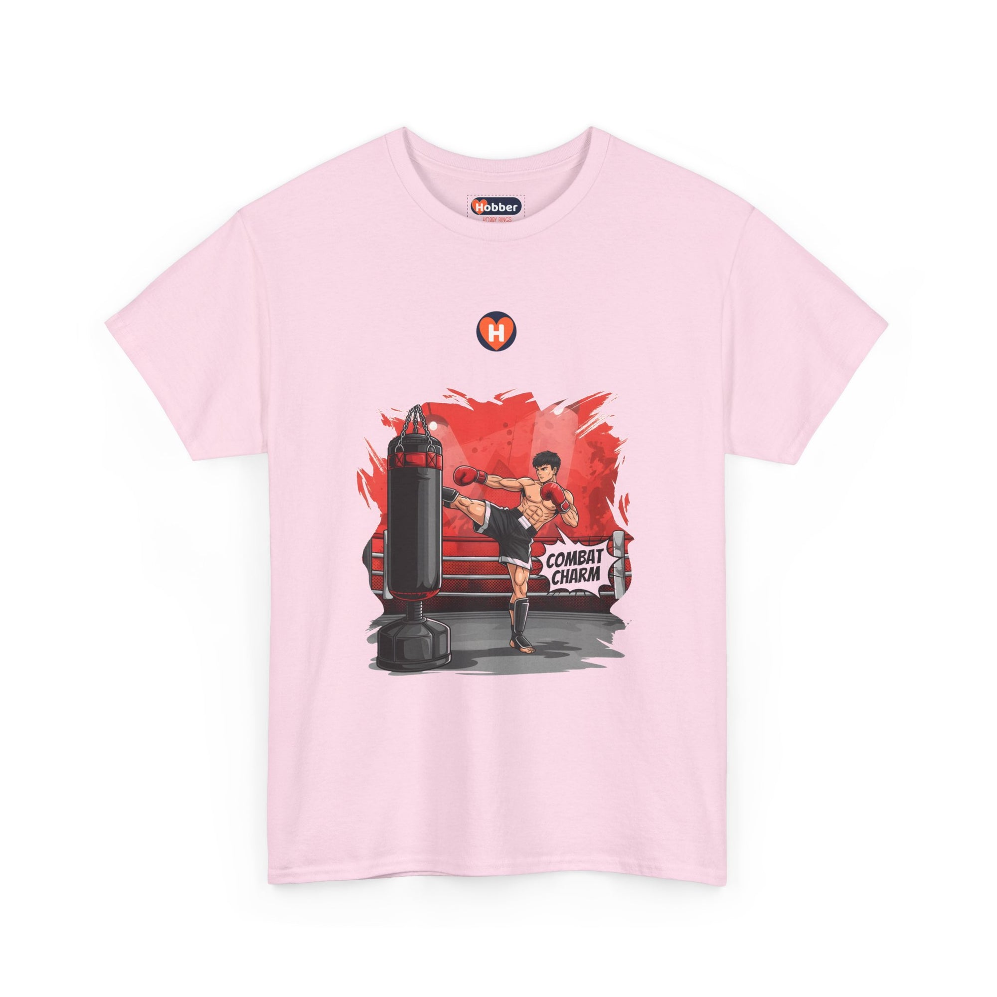 Hobber Mens Sports & Adventure T-Shirt, #48 Kickboxing