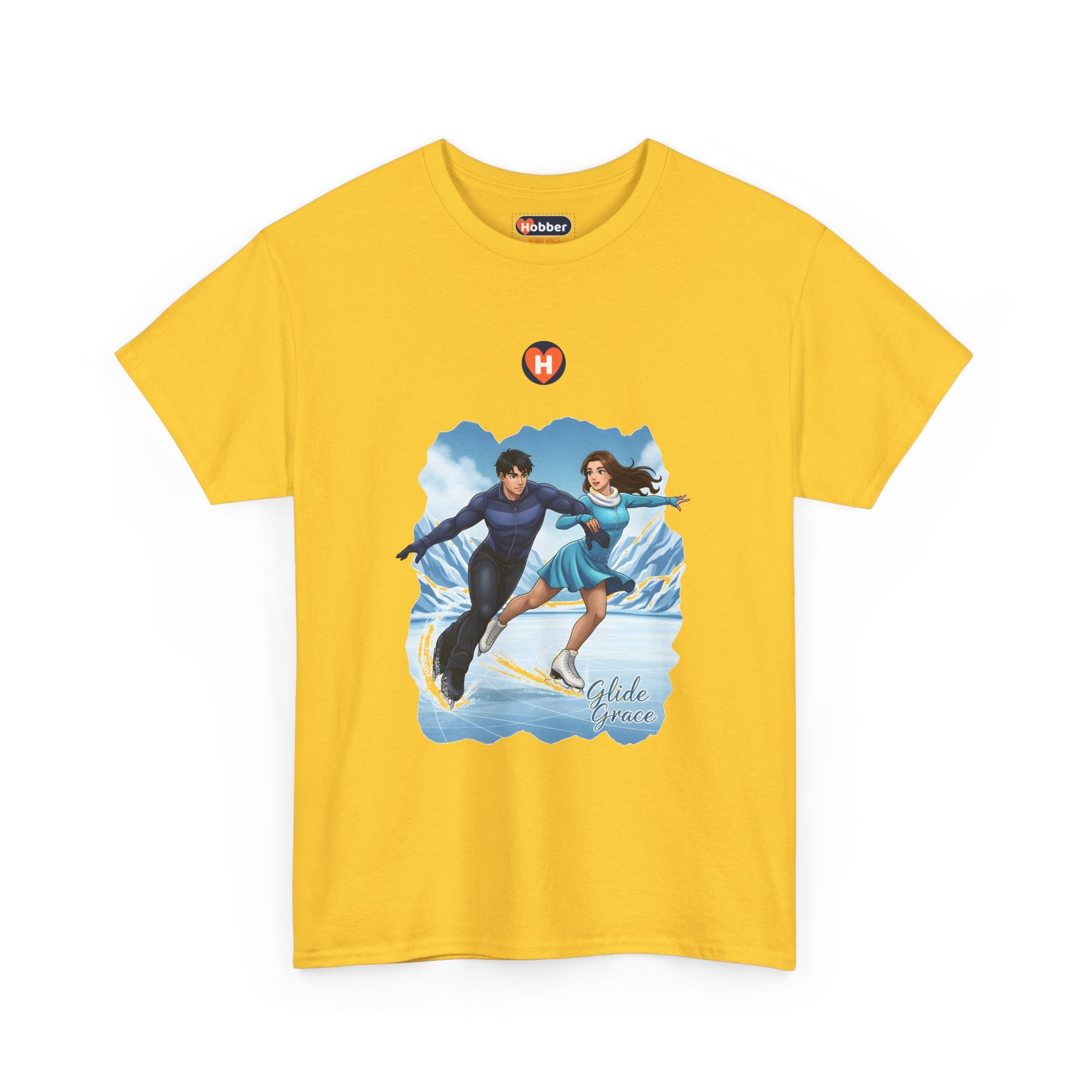 Hobber Unisex Sports & Adventure T-Shirt, #15 Skating (Ice)