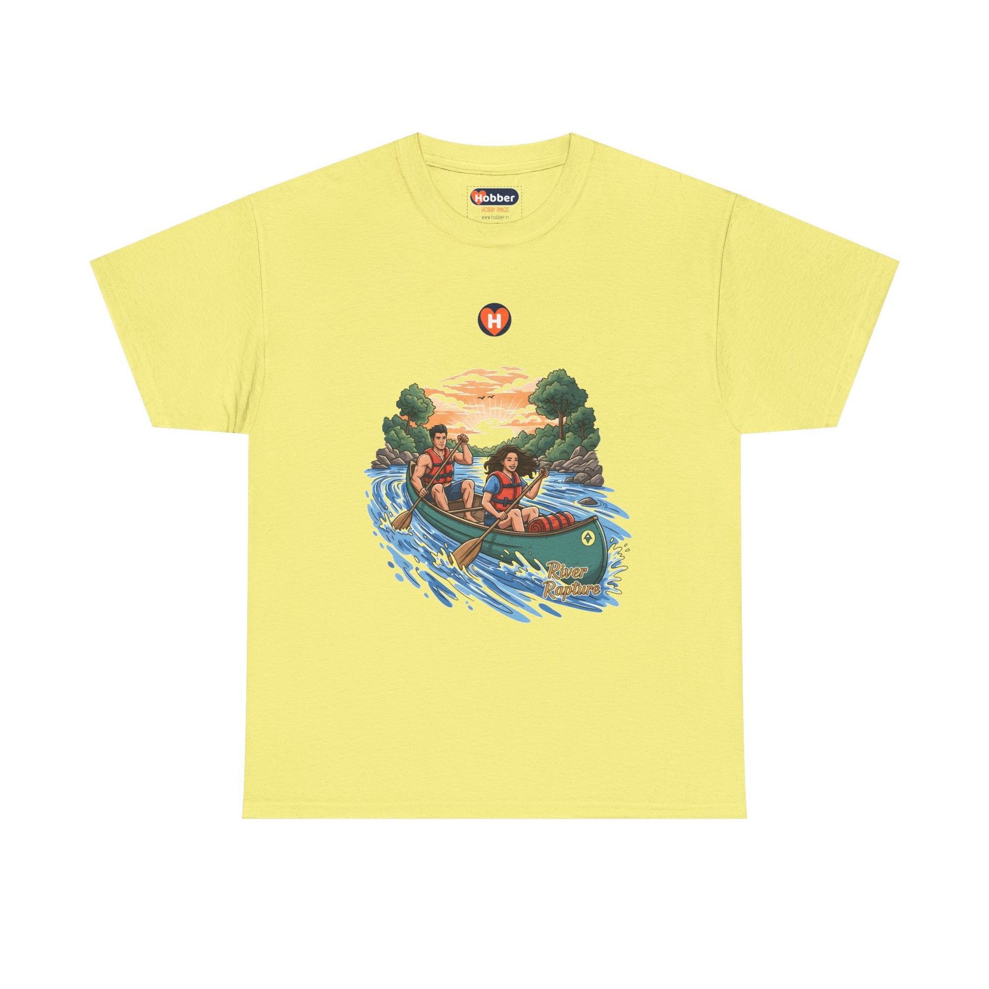 Hobber Unisex Sports & Adventure T-Shirt, #10 Canoeing