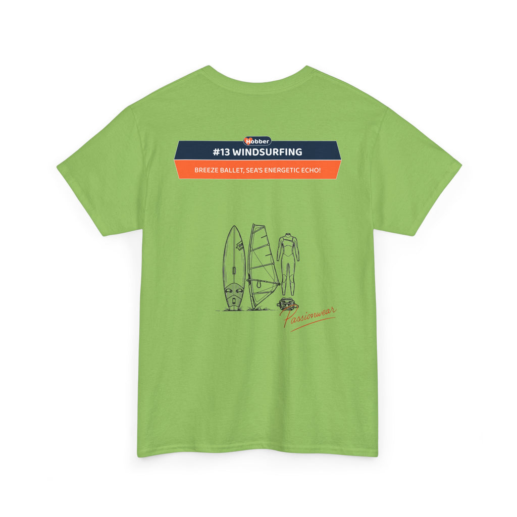 Hobber Mens Sports & Adventure T-Shirt, #13 Windsurfing