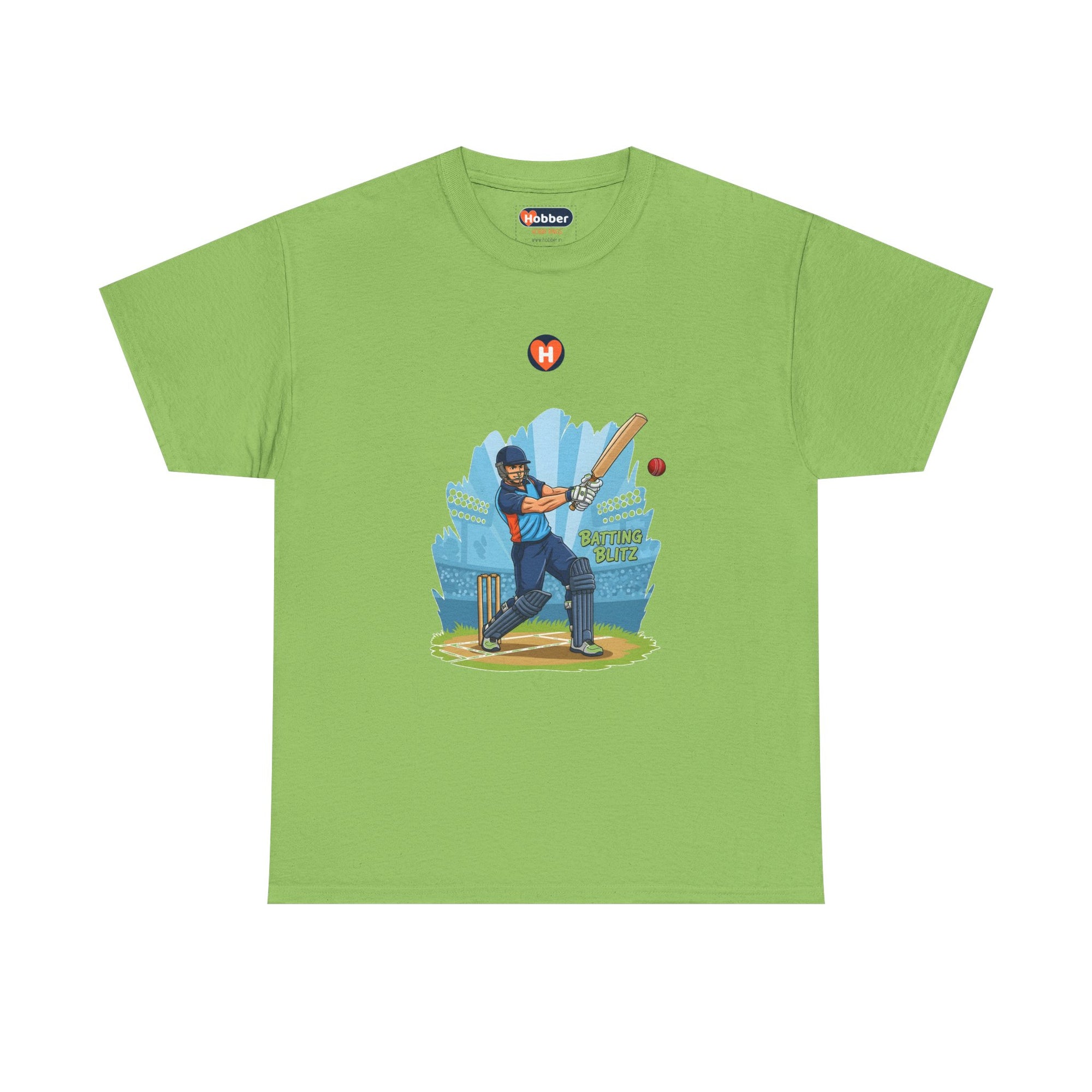 Hobber Mens Sports & Adventure T-Shirt, #25 Cricket