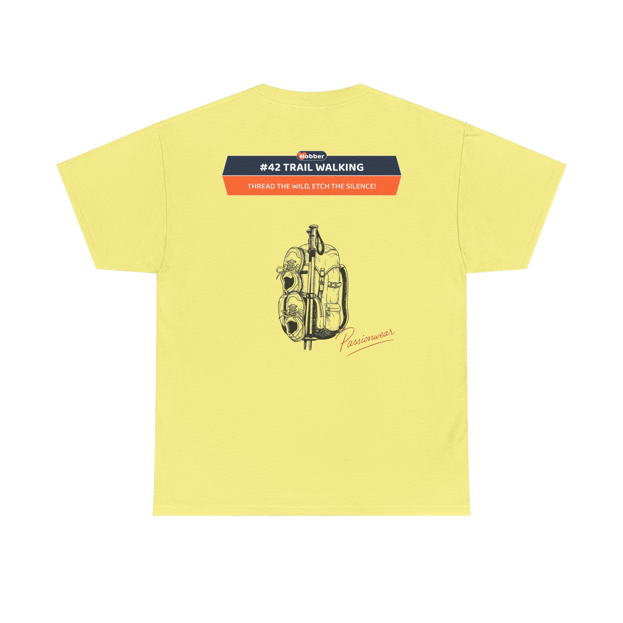 Hobber Unisex Sports & Adventure T-Shirt, #42 Trail walking