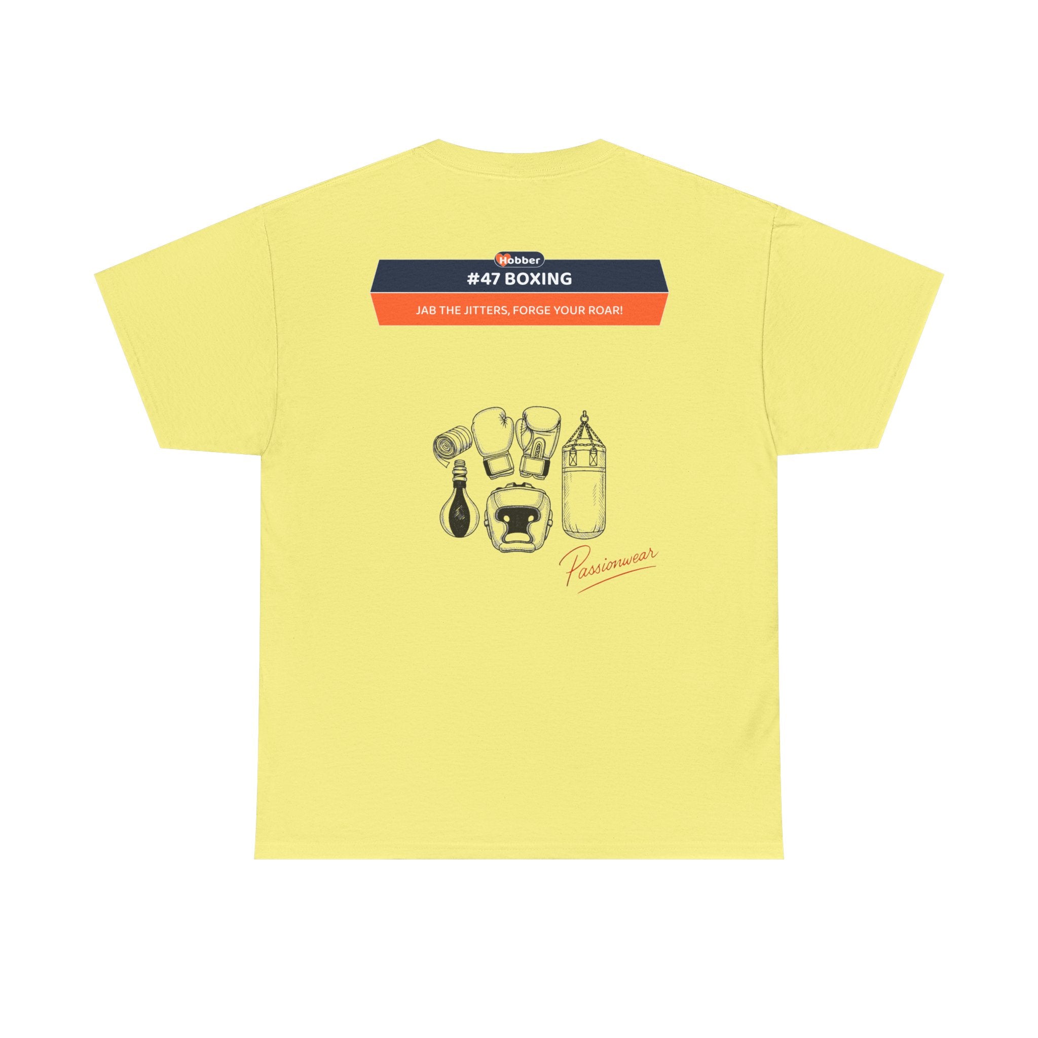 Hobber Mens Sports & Adventure T-Shirt, #47 Boxing