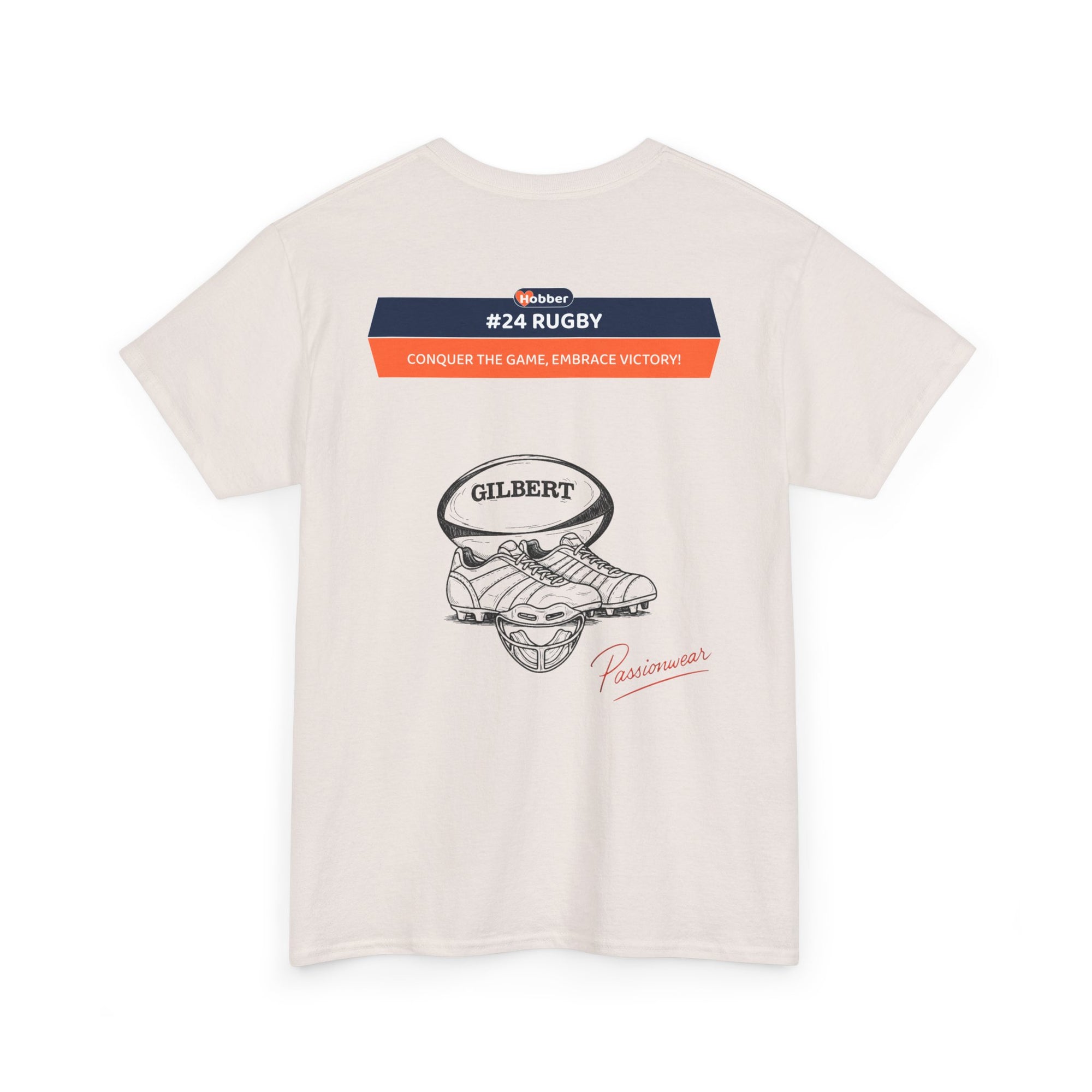 Hobber Mens Sports & Adventure T-Shirt, #24 Rugby