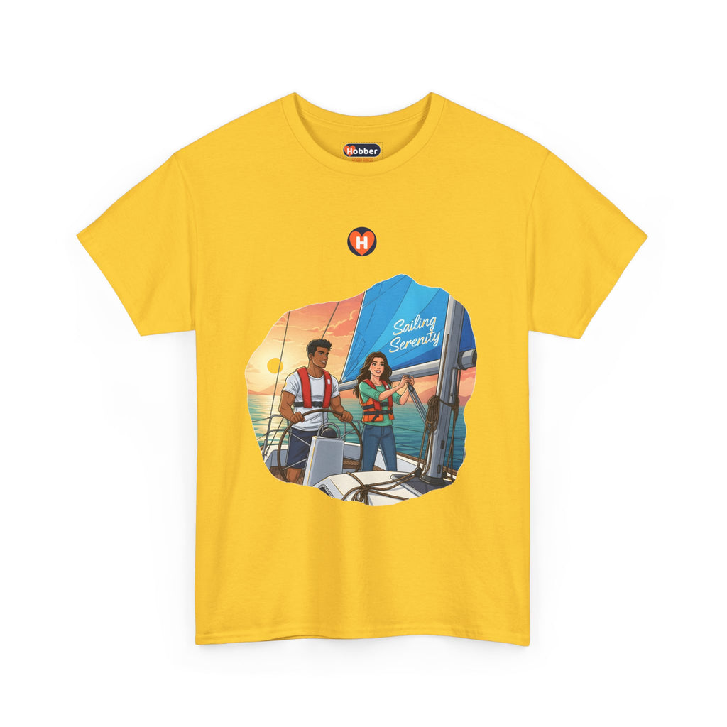 Hobber Unisex Sports & Adventure T-Shirt, #12 Sailing