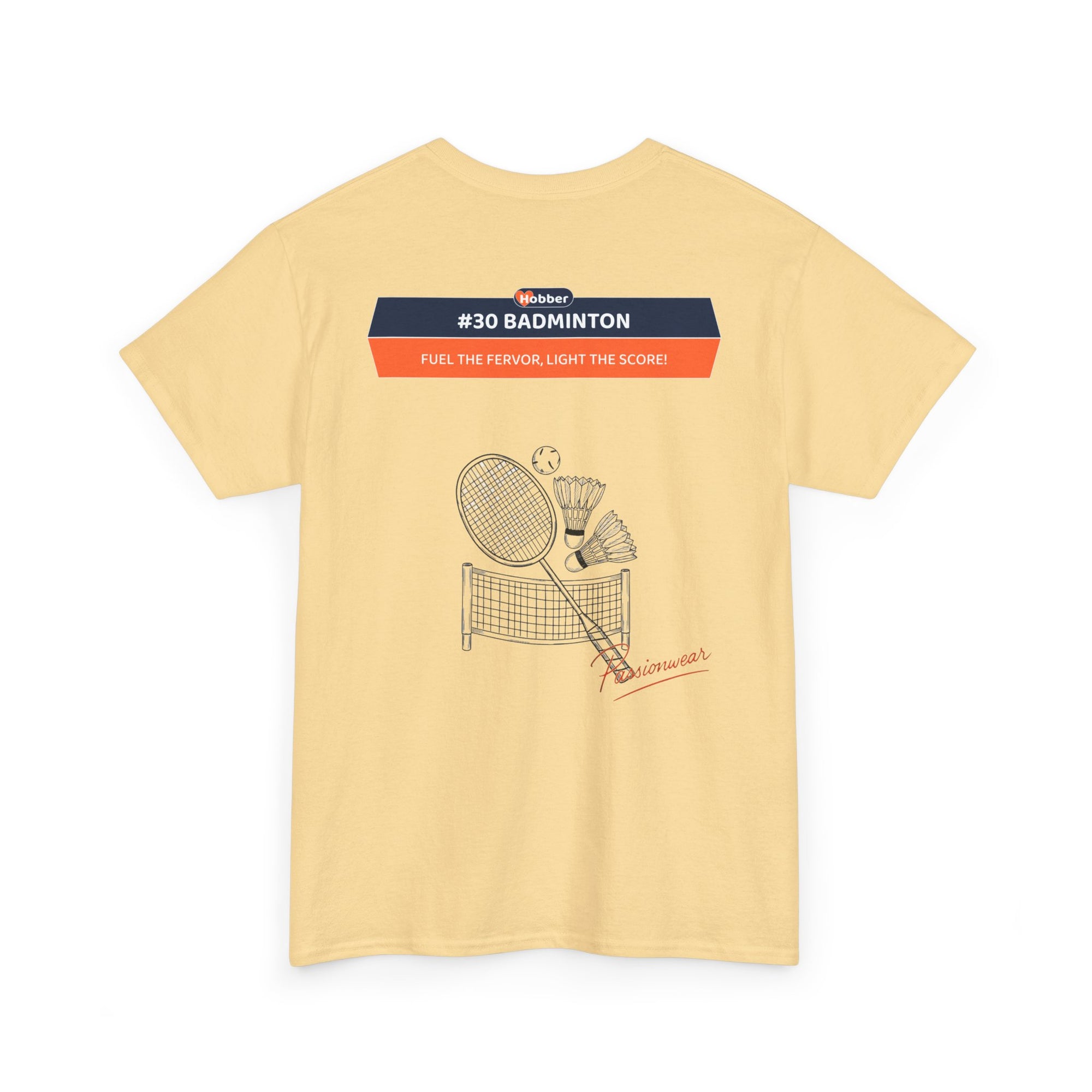 Hobber Unisex Sports & Adventure T-Shirt, #30 Badminton
