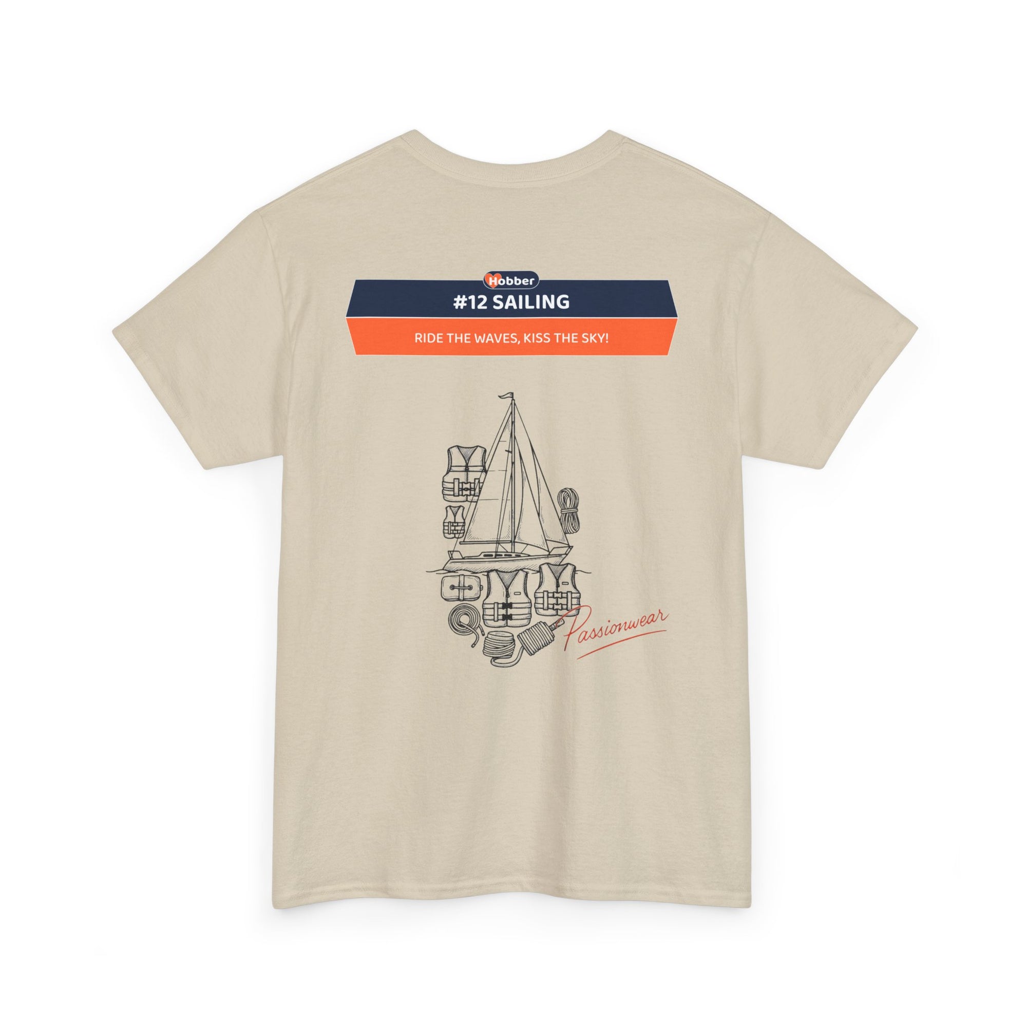 Hobber Unisex Sports & Adventure T-Shirt, #12 Sailing