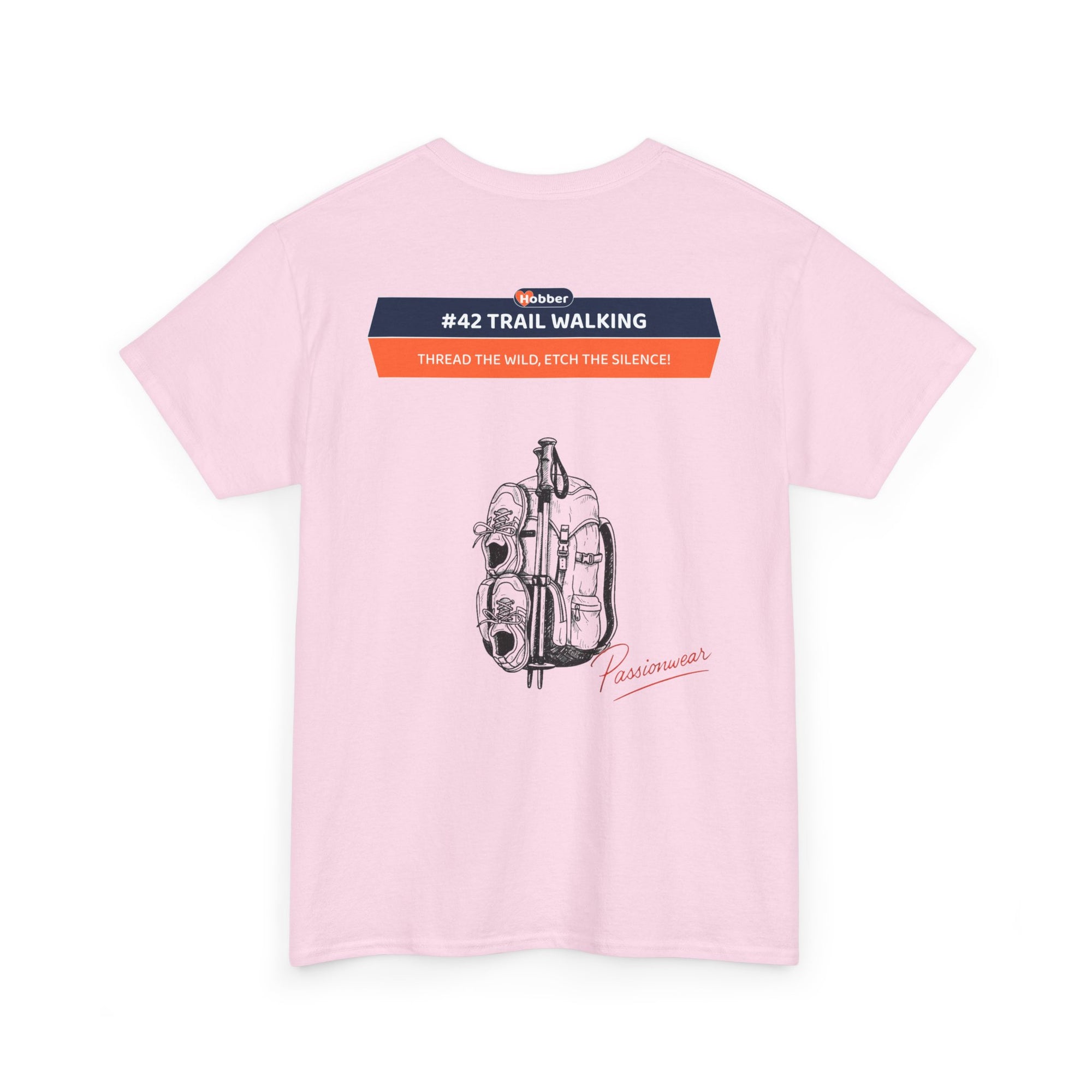 Hobber Unisex Sports & Adventure T-Shirt, #42 Trail walking