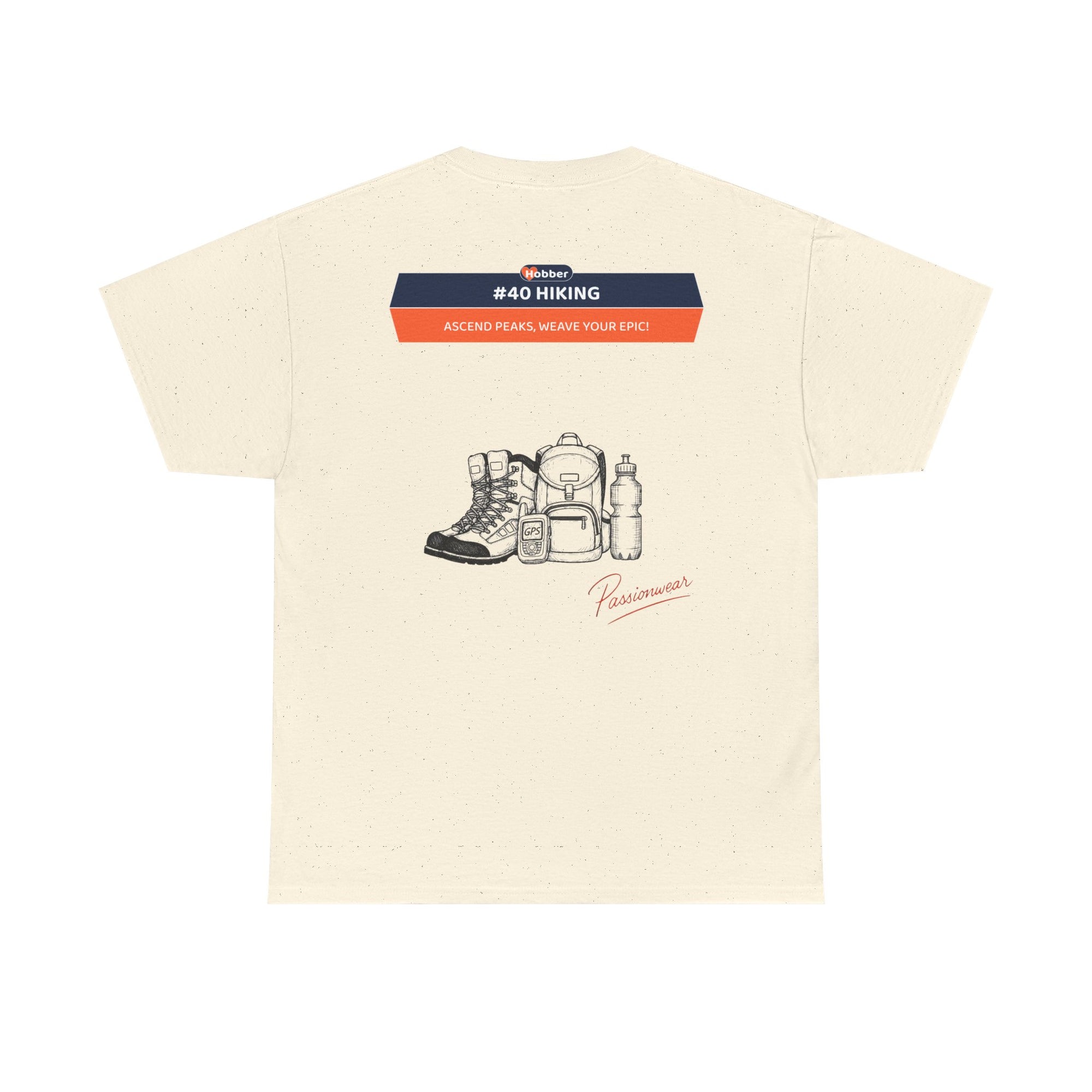 Hobber Unisex Sports & Adventure T-Shirt, #40 Hiking