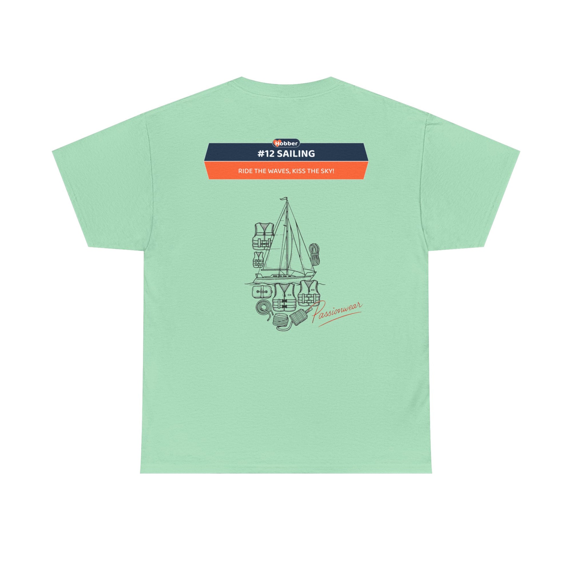 Hobber Unisex Sports & Adventure T-Shirt, #12 Sailing