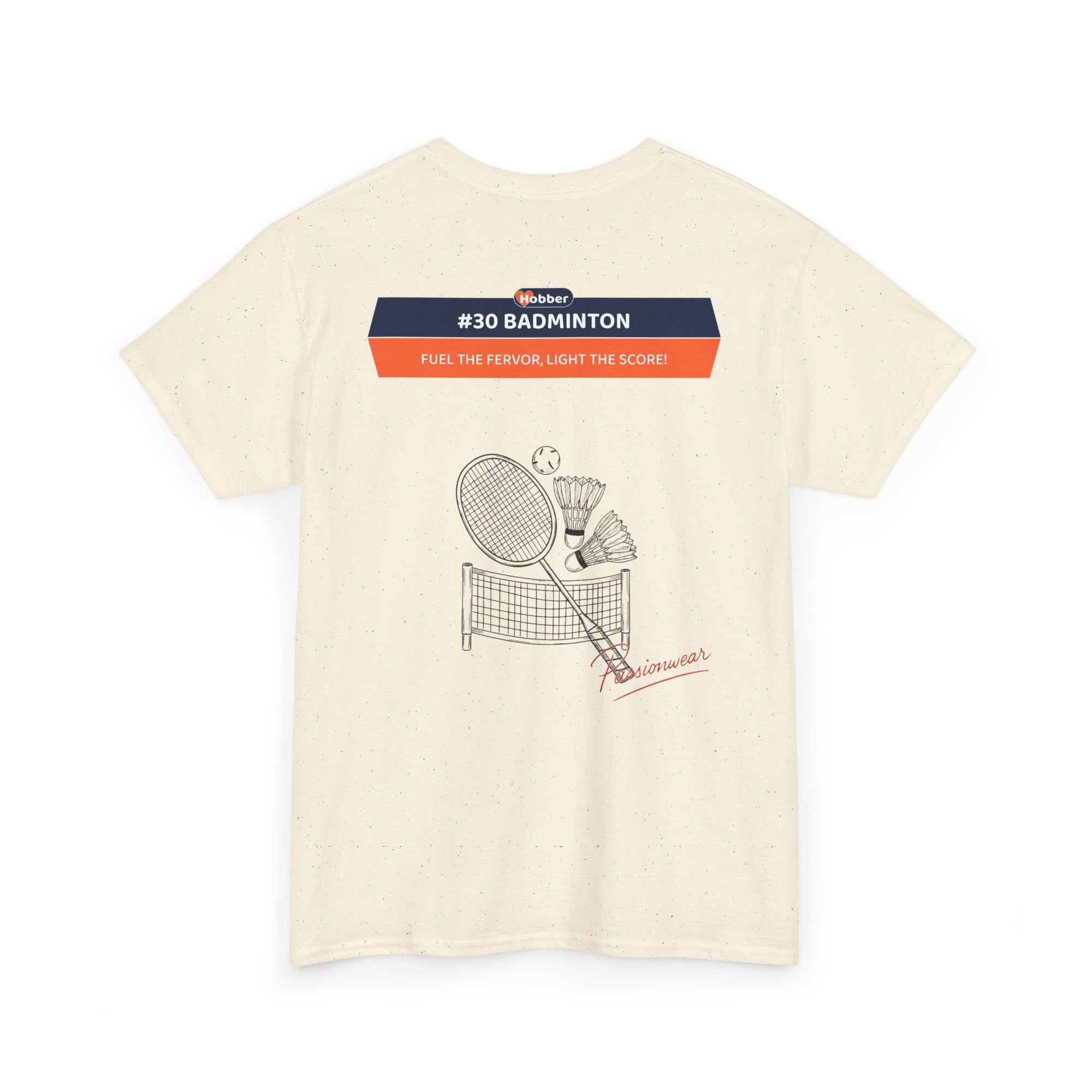 Hobber Unisex Sports & Adventure T-Shirt, #30 Badminton