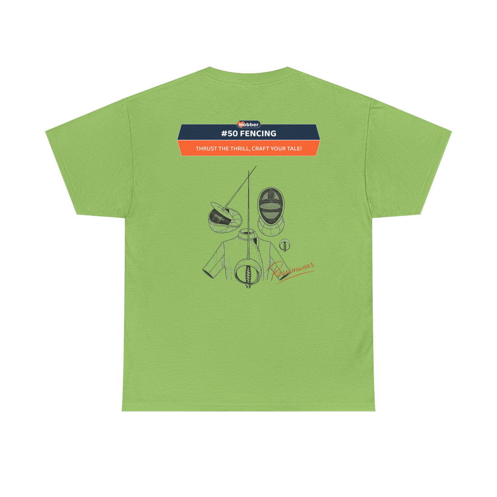 Hobber Mens Sports & Adventure T-Shirt, #50 Fencing