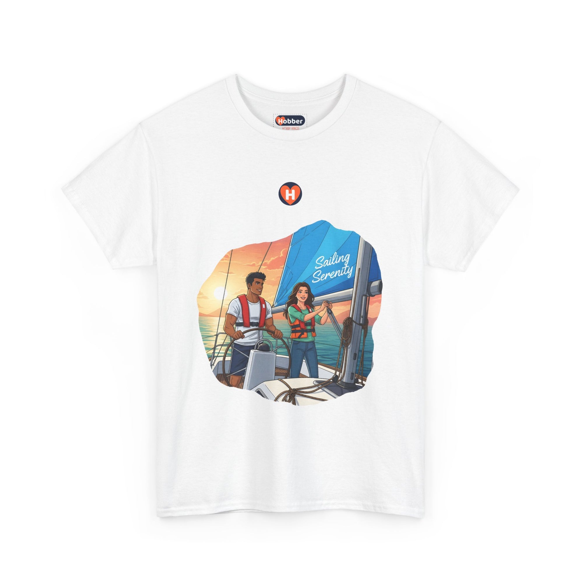 Hobber Unisex Sports & Adventure T-Shirt, #12 Sailing