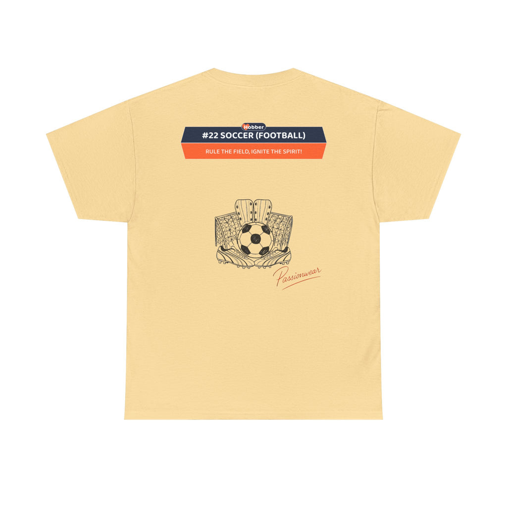 Hobber Mens Sports & Adventure T-Shirt, #22 Soccer (Football)