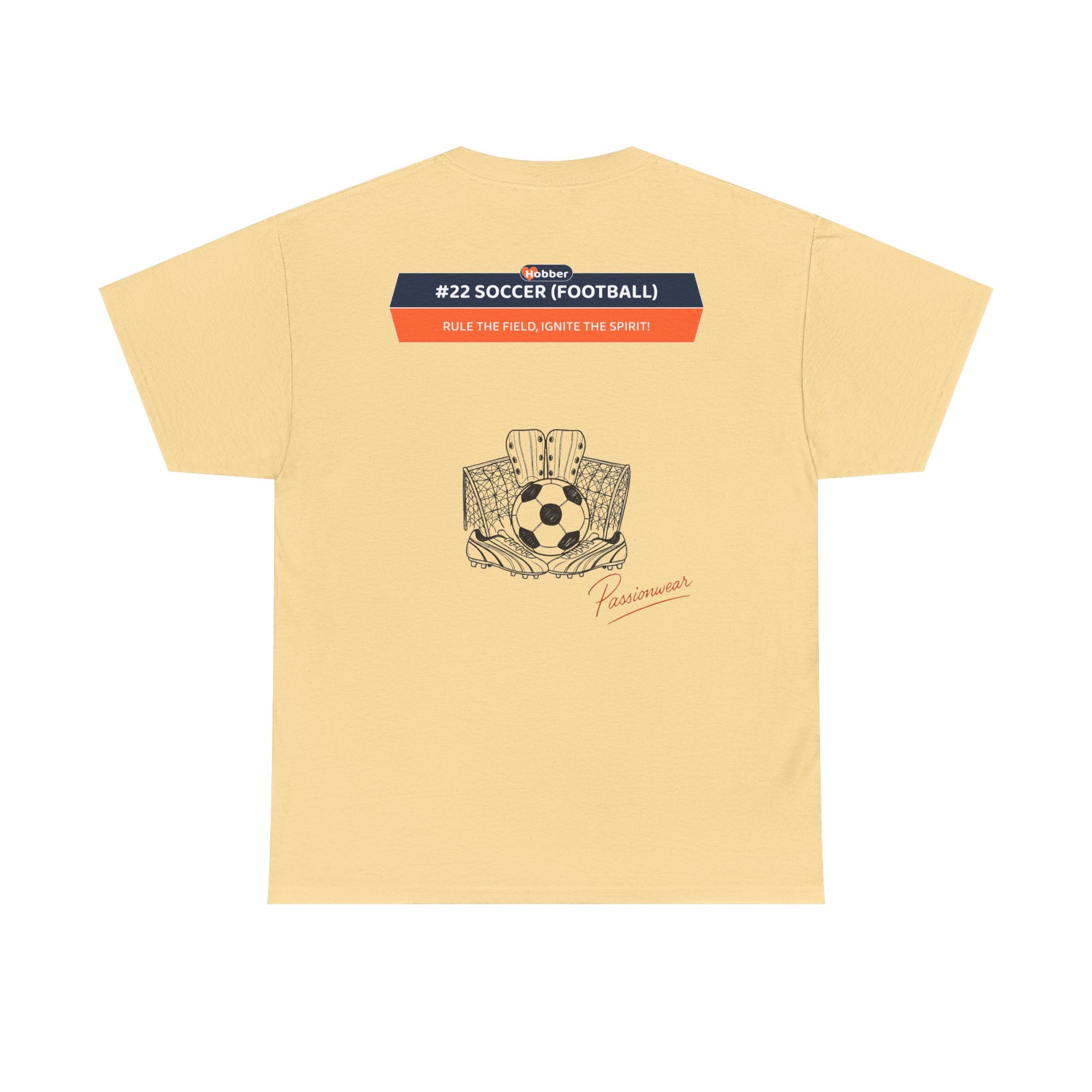 Hobber Mens Sports & Adventure T-Shirt, #22 Soccer (Football)