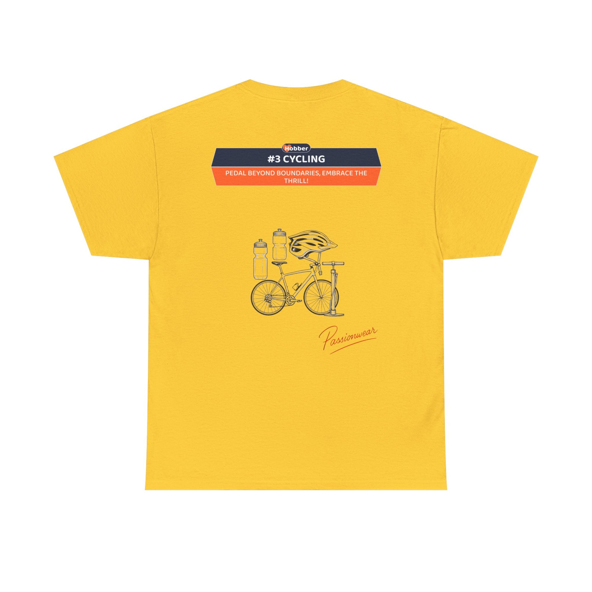 Hobber Unisex Sports & Adventure T-Shirt, #3 Cycling