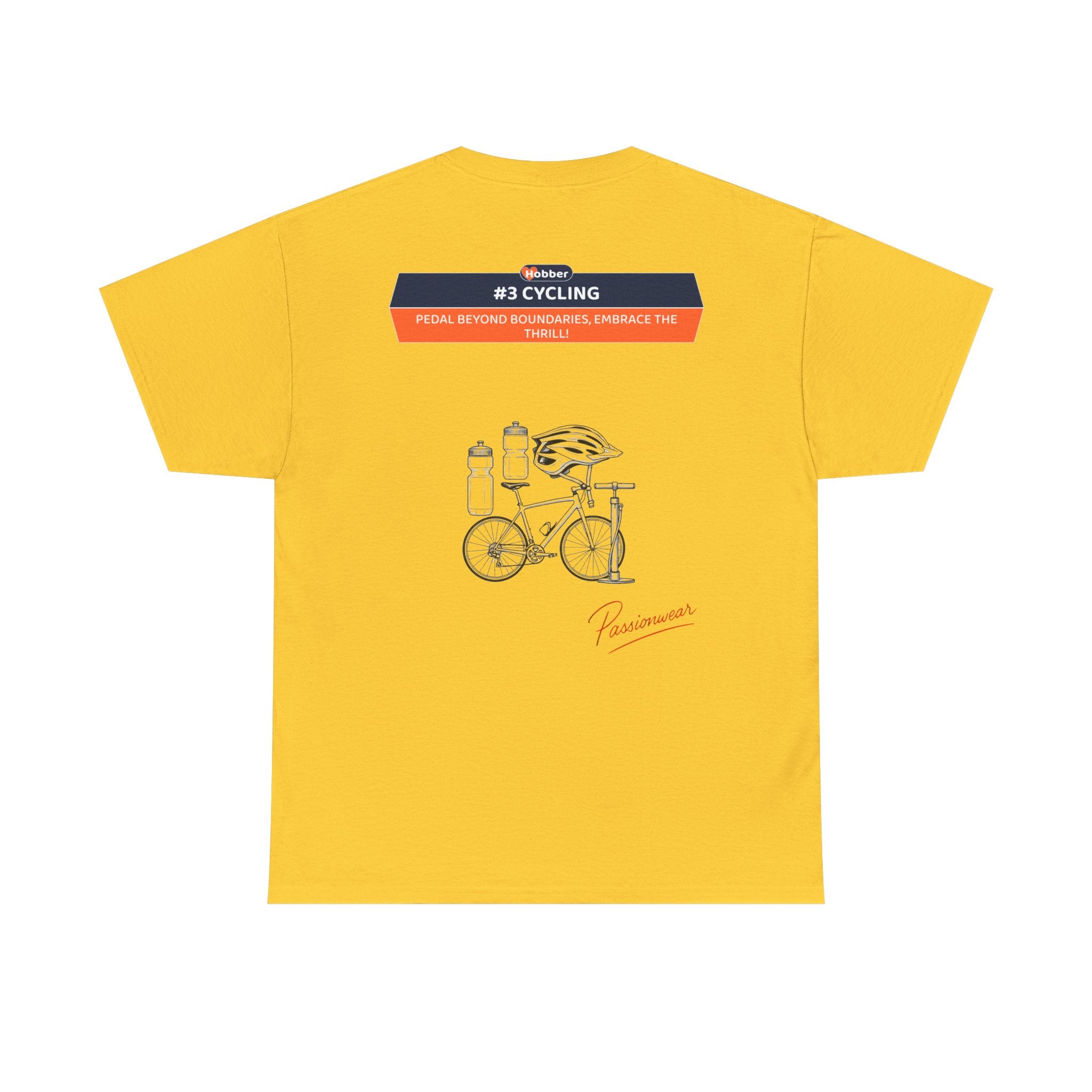 Hobber Unisex Sports & Adventure T-Shirt, #3 Cycling