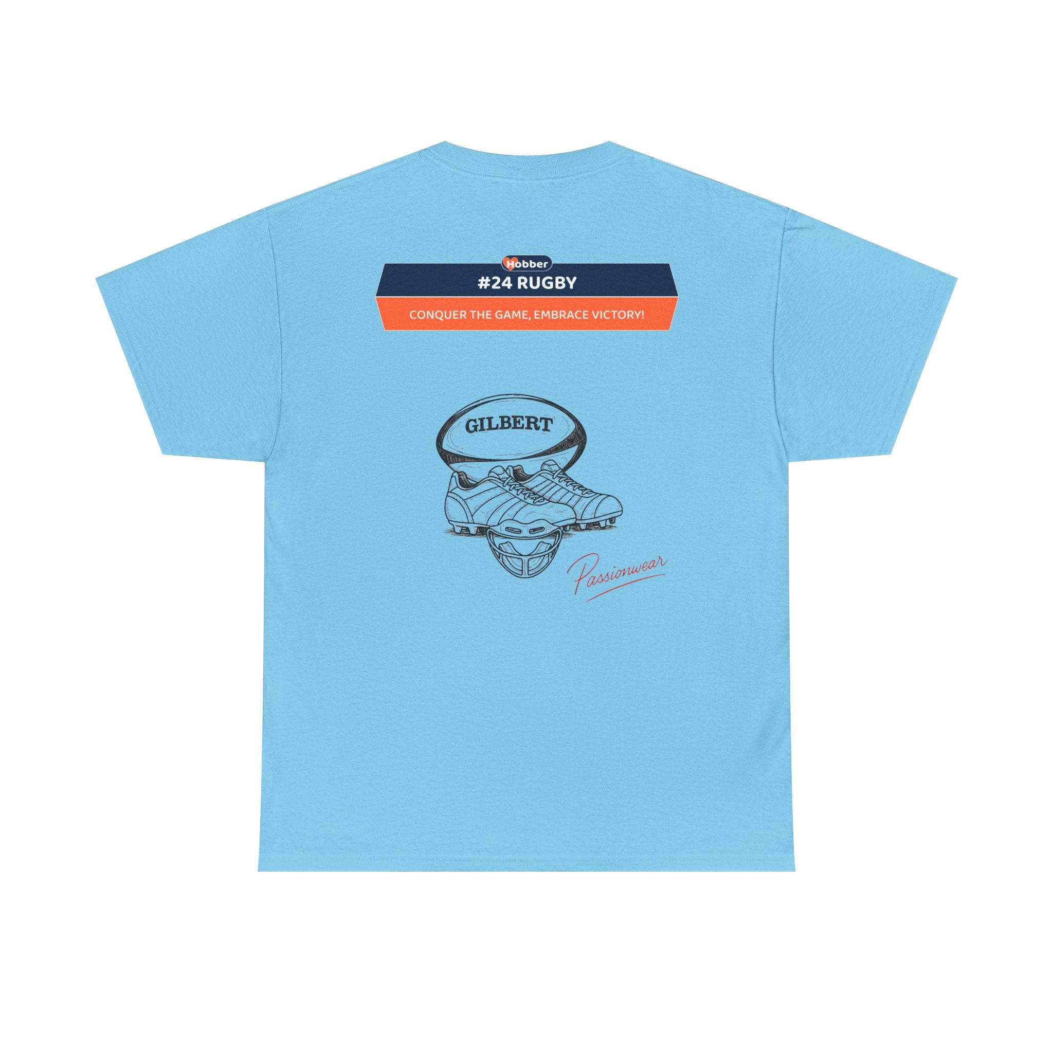 Hobber Mens Sports & Adventure T-Shirt, #24 Rugby