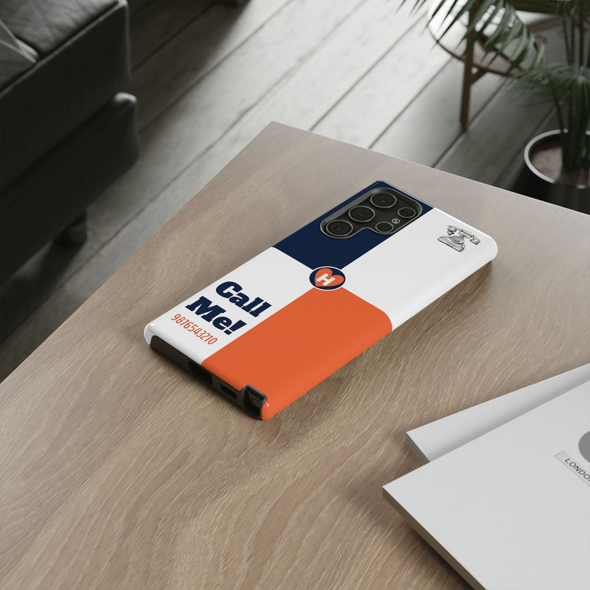 Hobber CallMe: Stylish Phone Case for Tough Protection, Customizable Cover, Durable Design