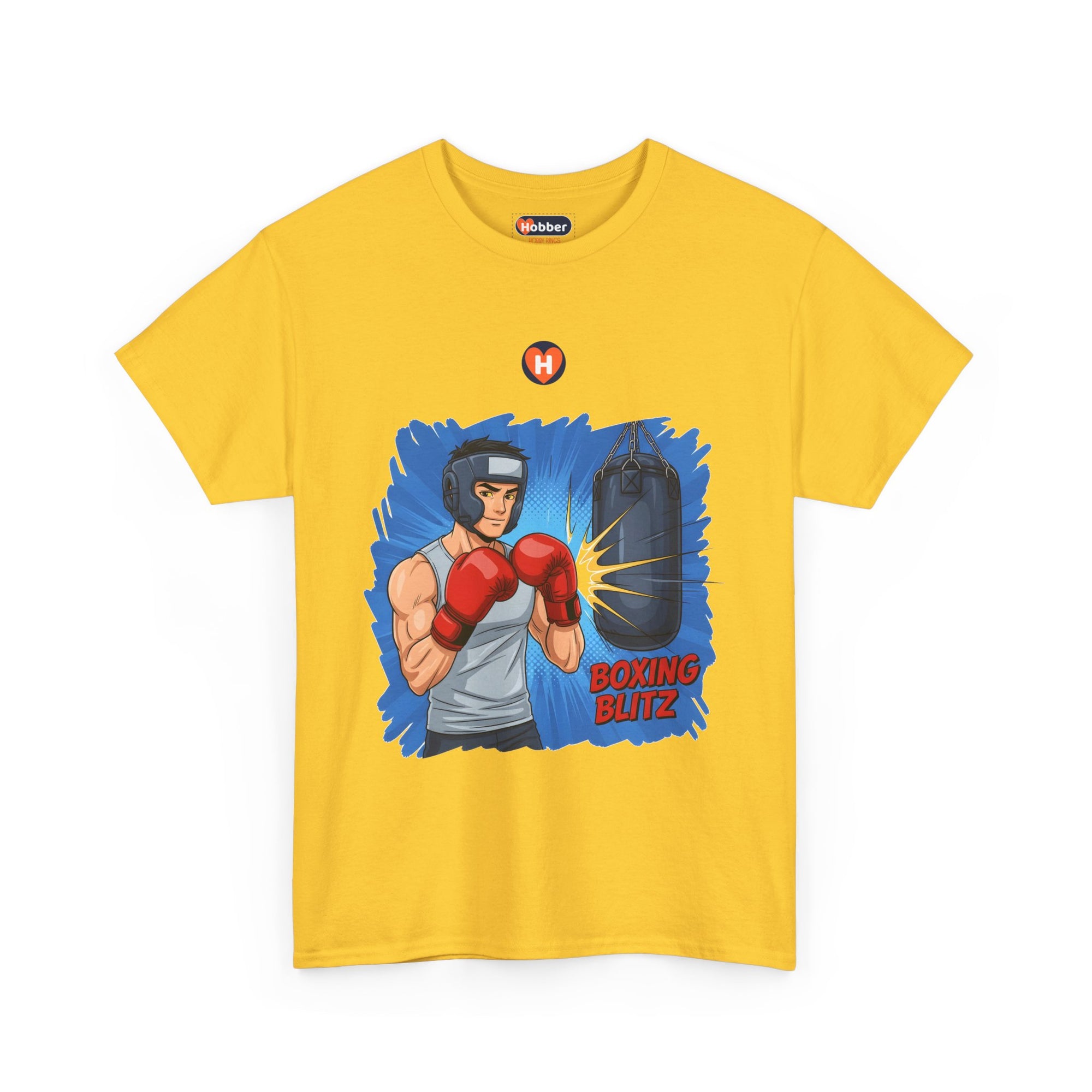 Hobber Mens Sports & Adventure T-Shirt, #47 Boxing