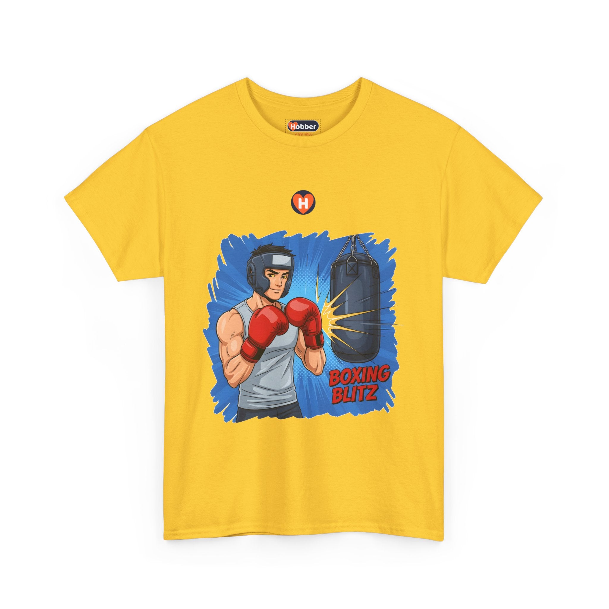 Hobber Mens Sports & Adventure T-Shirt, #47 Boxing