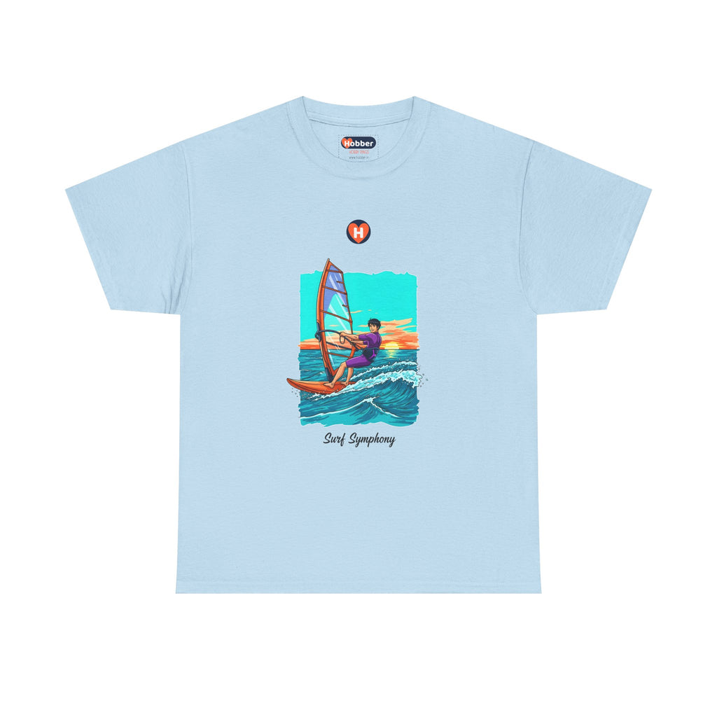 Hobber Mens Sports & Adventure T-Shirt, #13 Windsurfing