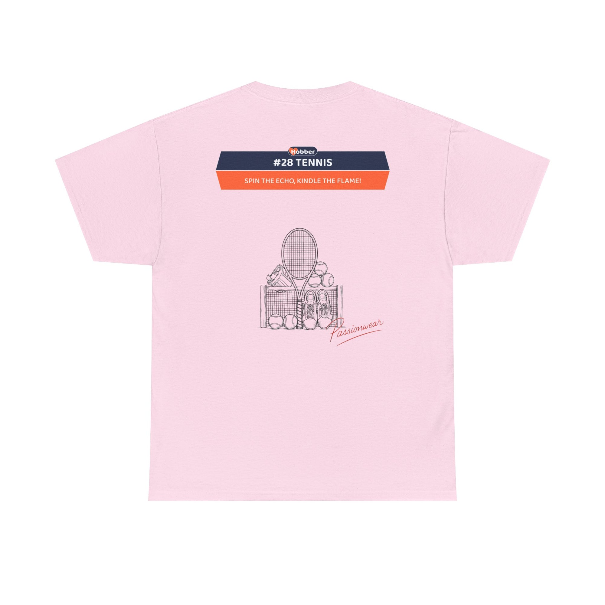 Hobber Unisex Sports & Adventure T-Shirt, #28 Tennis