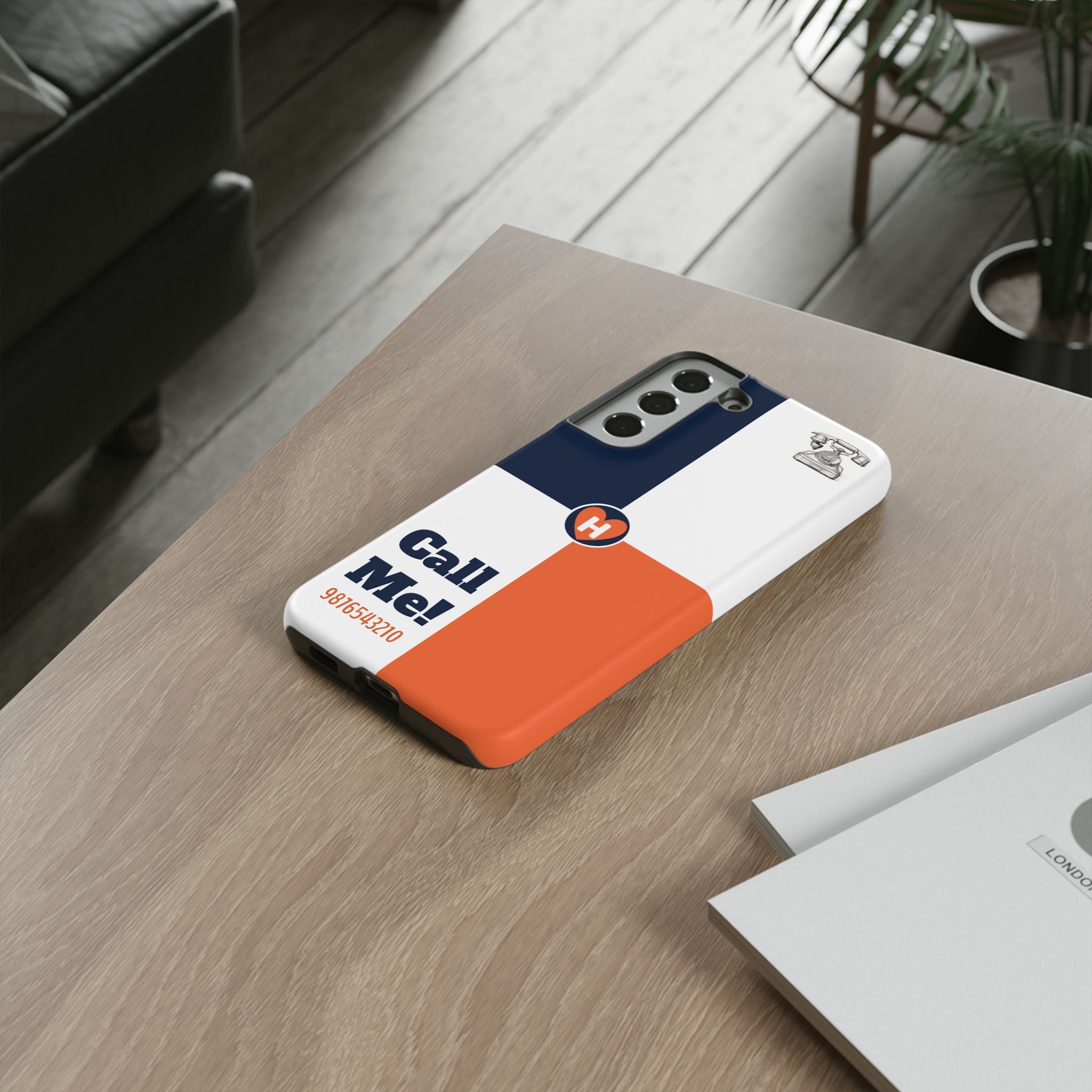 Hobber CallMe: Stylish Phone Case for Tough Protection, Customizable Cover, Durable Design