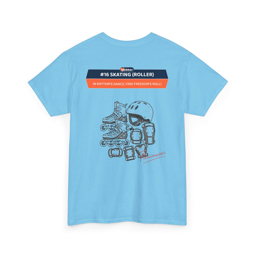 Hobber Unisex Sports & Adventure T-Shirt, #16 Skating (Roller)