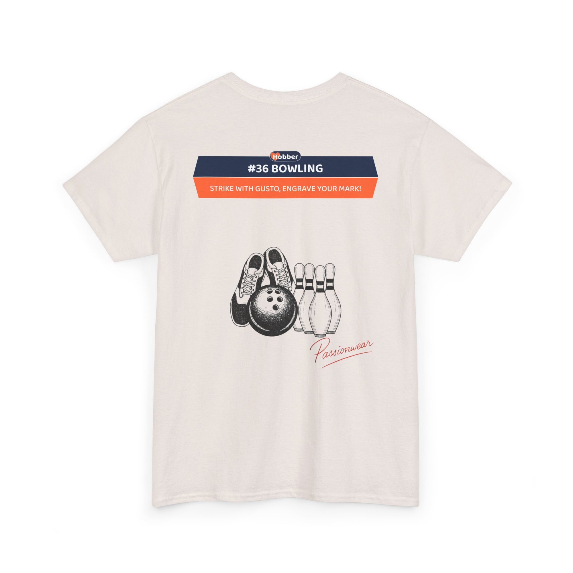 Hobber Unisex Sports & Adventure T-Shirt, #36 Bowling