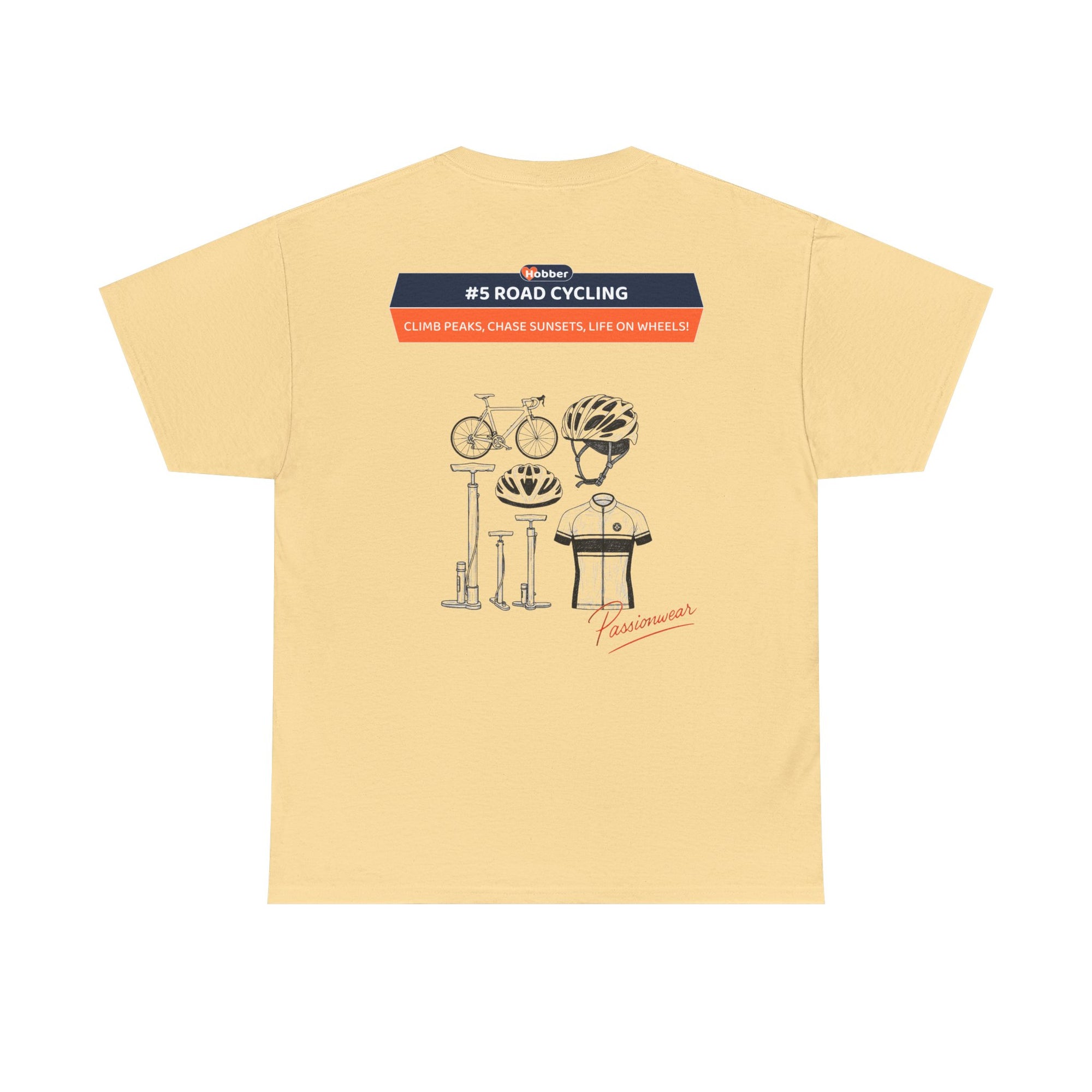 Hobber Unisex Sports & Adventure T-Shirt, #5 Road cycling