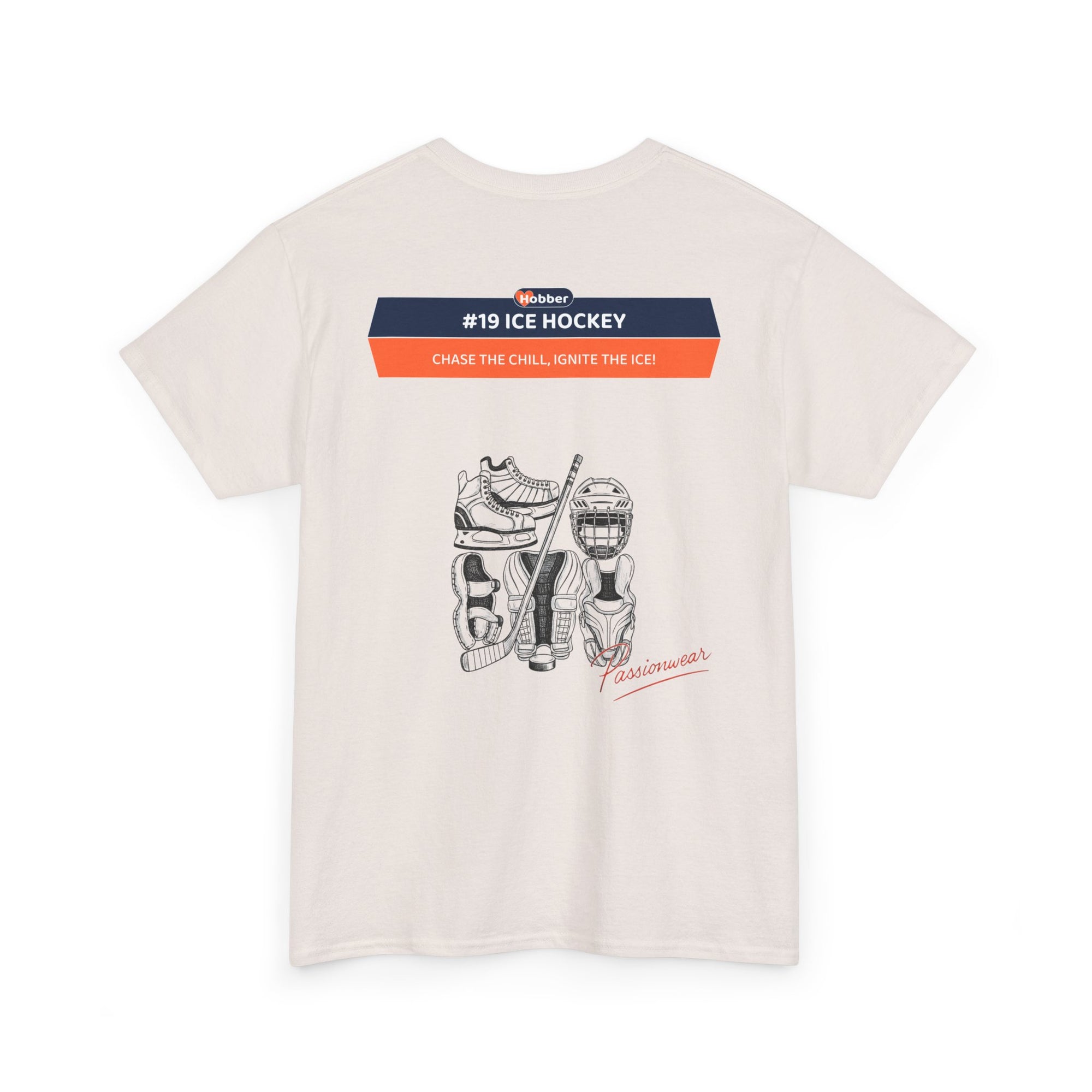 Hobber Mens Sports & Adventure T-Shirt, #19 Ice hockey