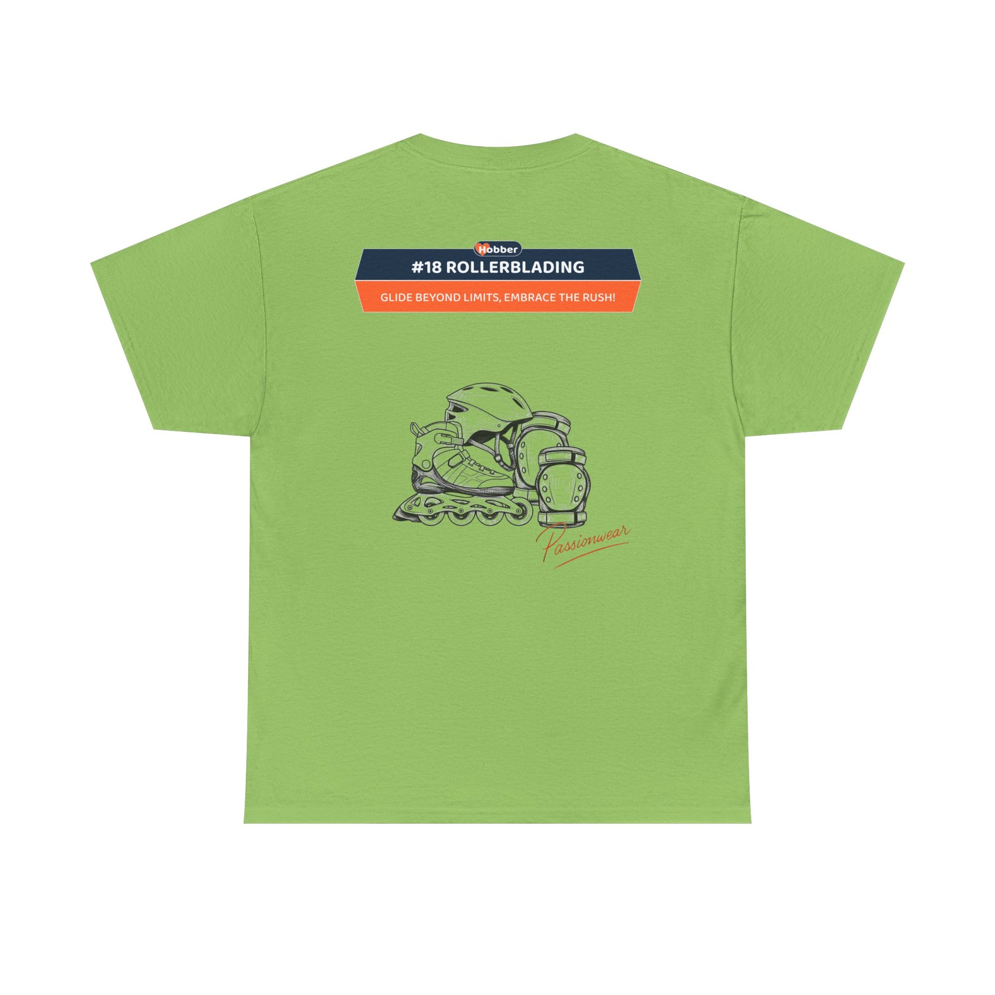 Hobber Unisex Sports & Adventure T-Shirt, #18 Rollerblading