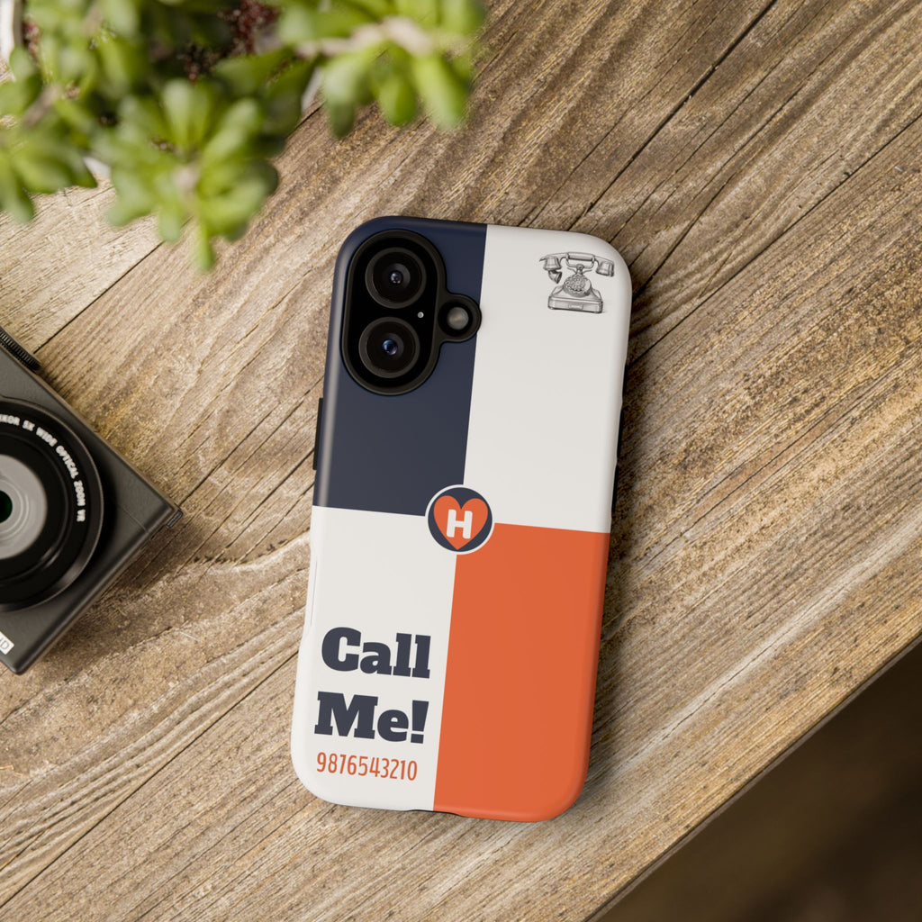 Hobber CallMe: Stylish Phone Case for Tough Protection, Customizable Cover, Durable Design