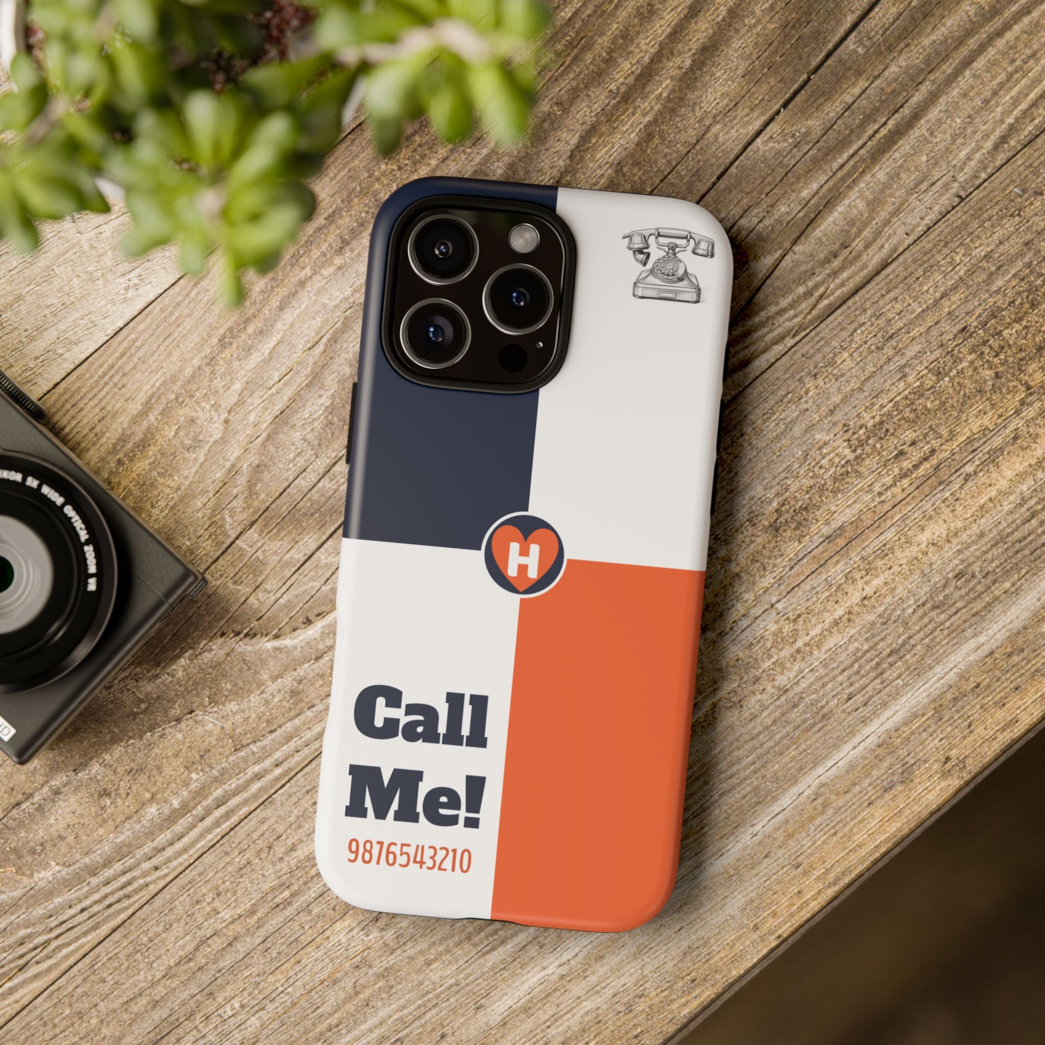 Hobber CallMe: Stylish Phone Case for Tough Protection, Customizable Cover, Durable Design