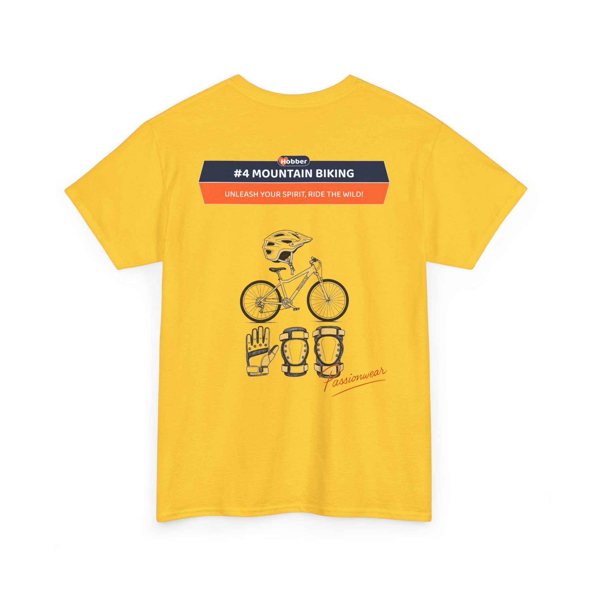 Hobber Mens Sports & Adventure T-Shirt, #4 Mountain biking